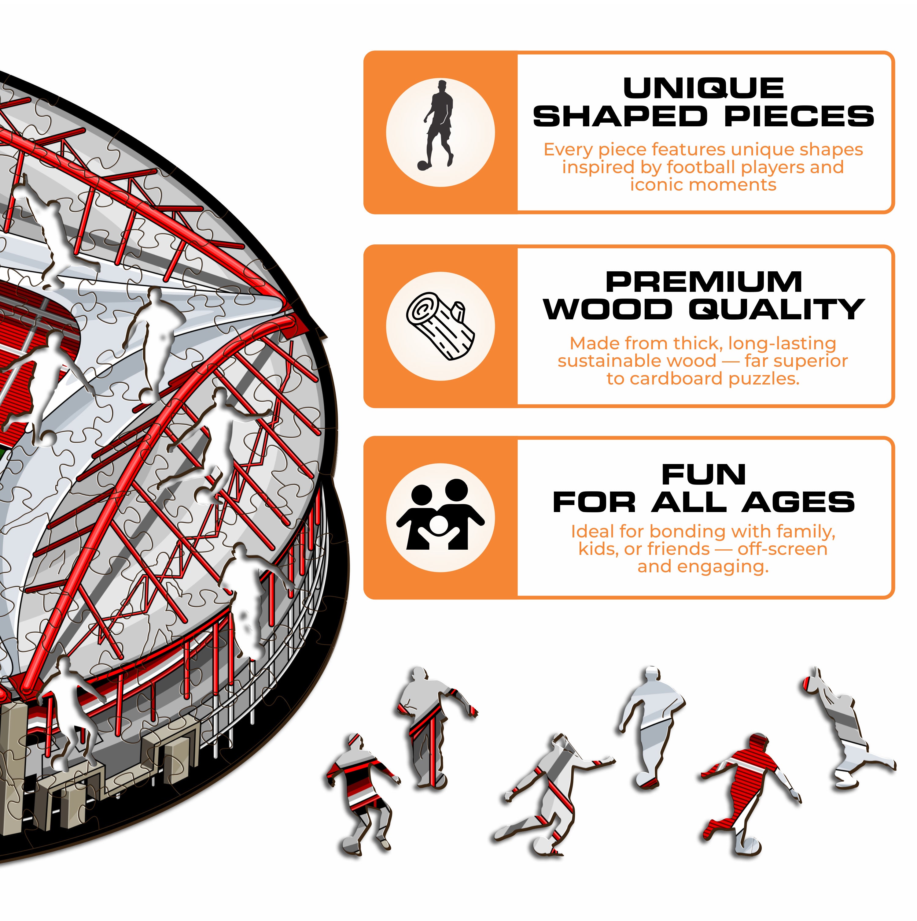 Estadio do SL Benfica® - Wooden Puzzle