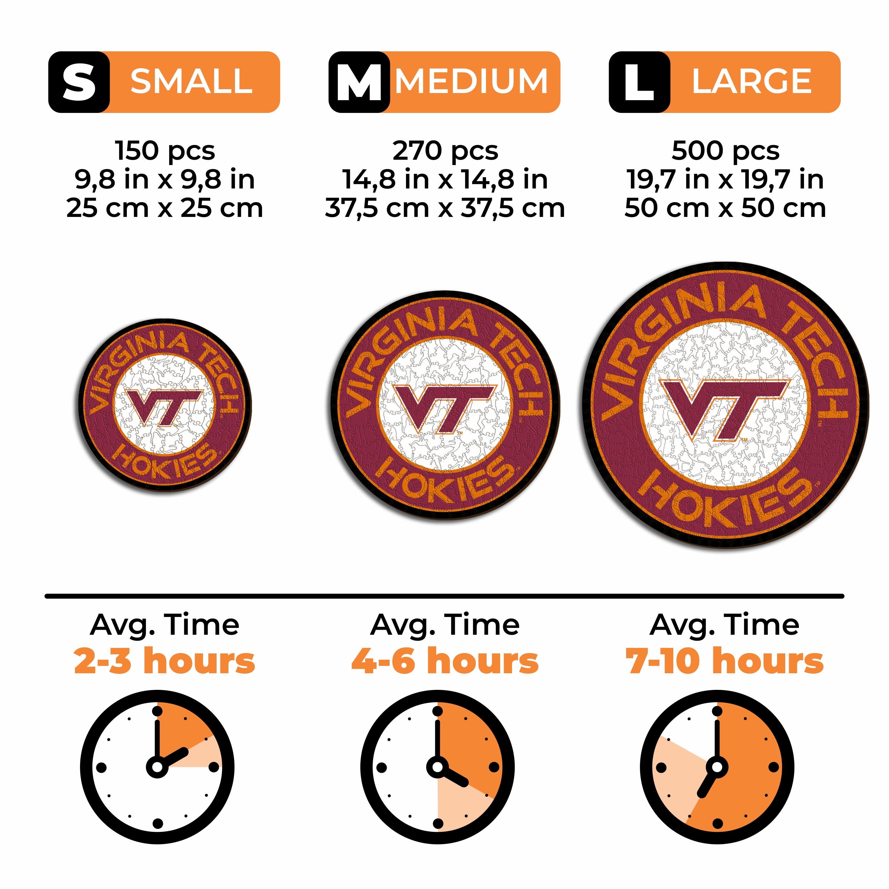 Virginia Tech - Wooden Puzzle