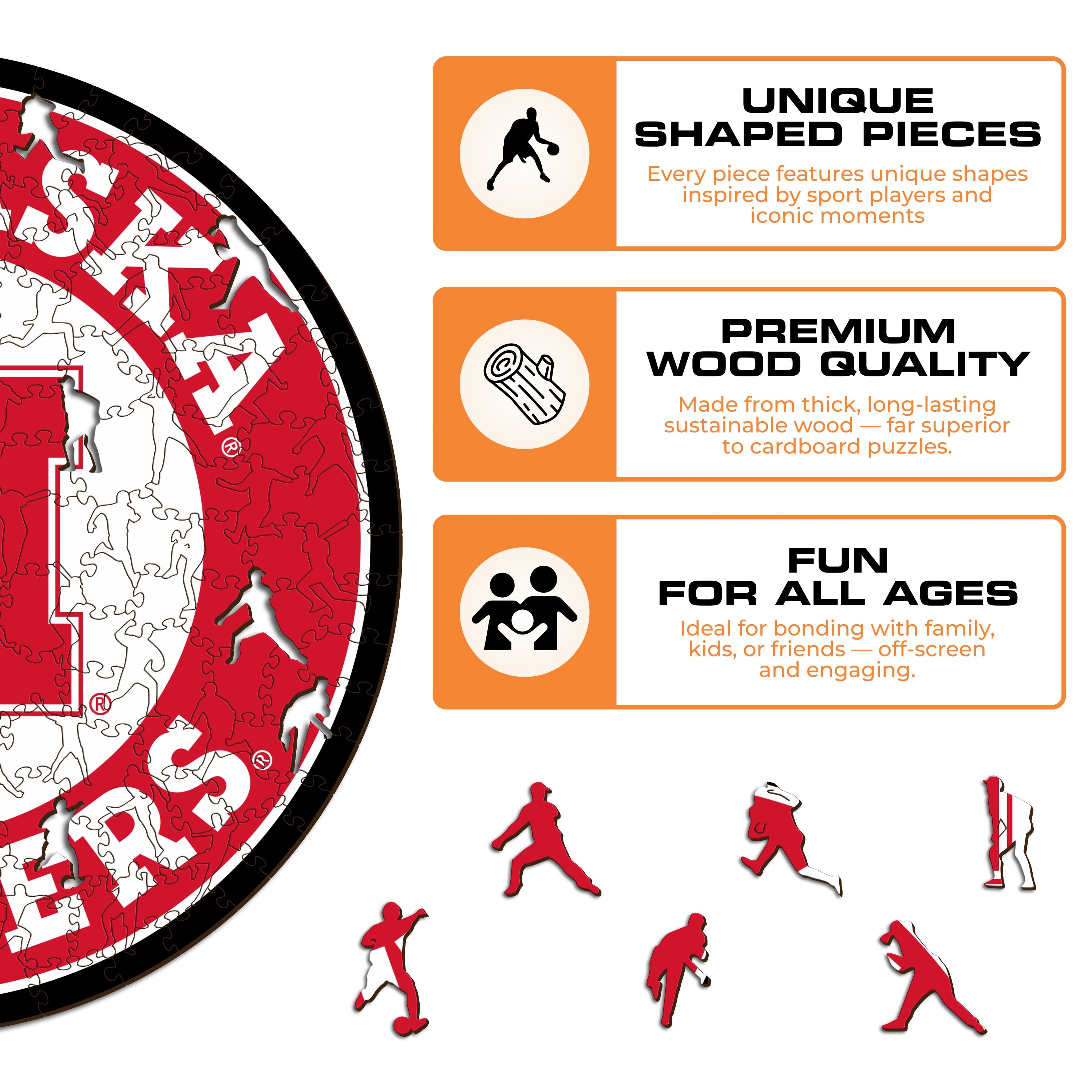 University of Nebraska - Wooden Puzzle