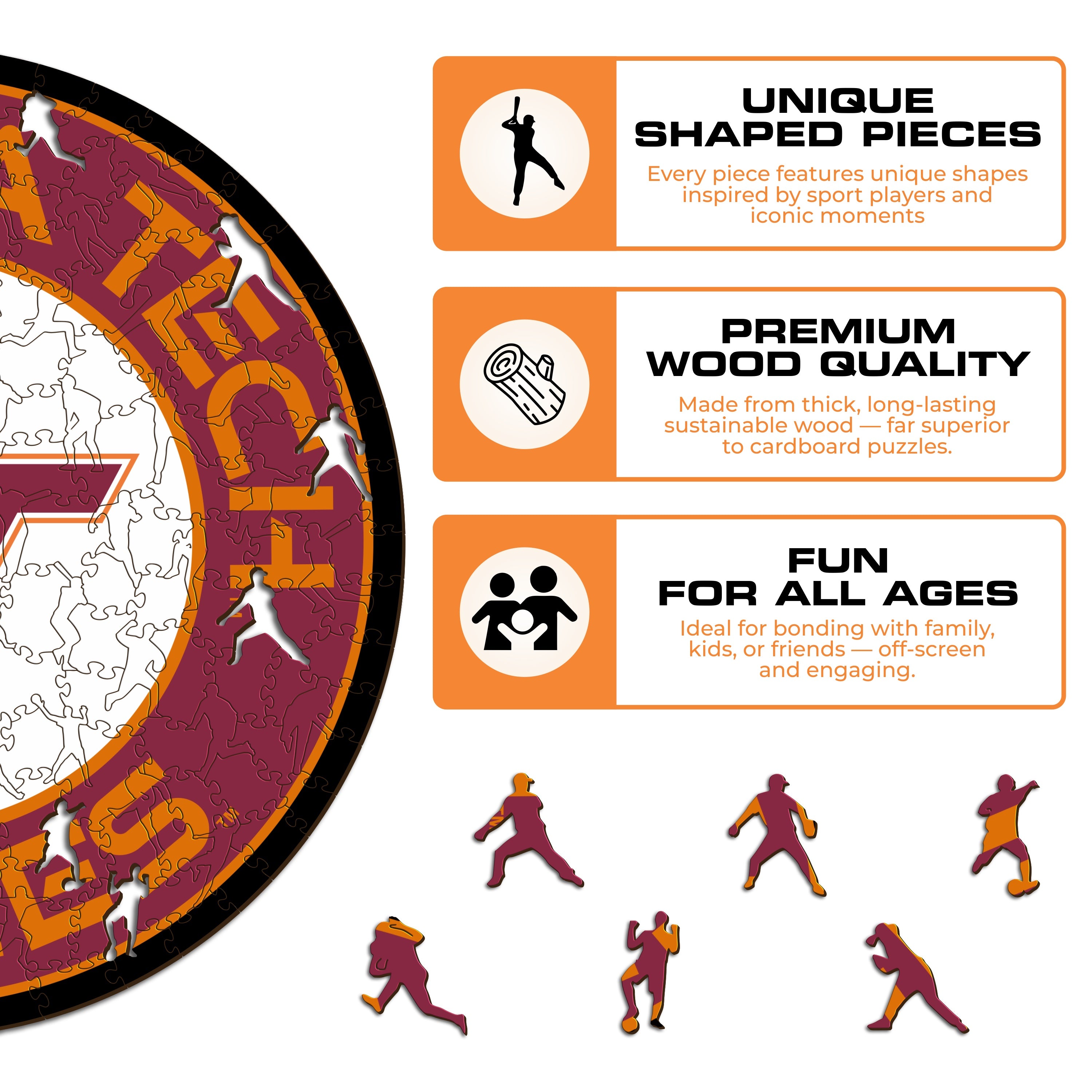 Virginia Tech - Wooden Puzzle