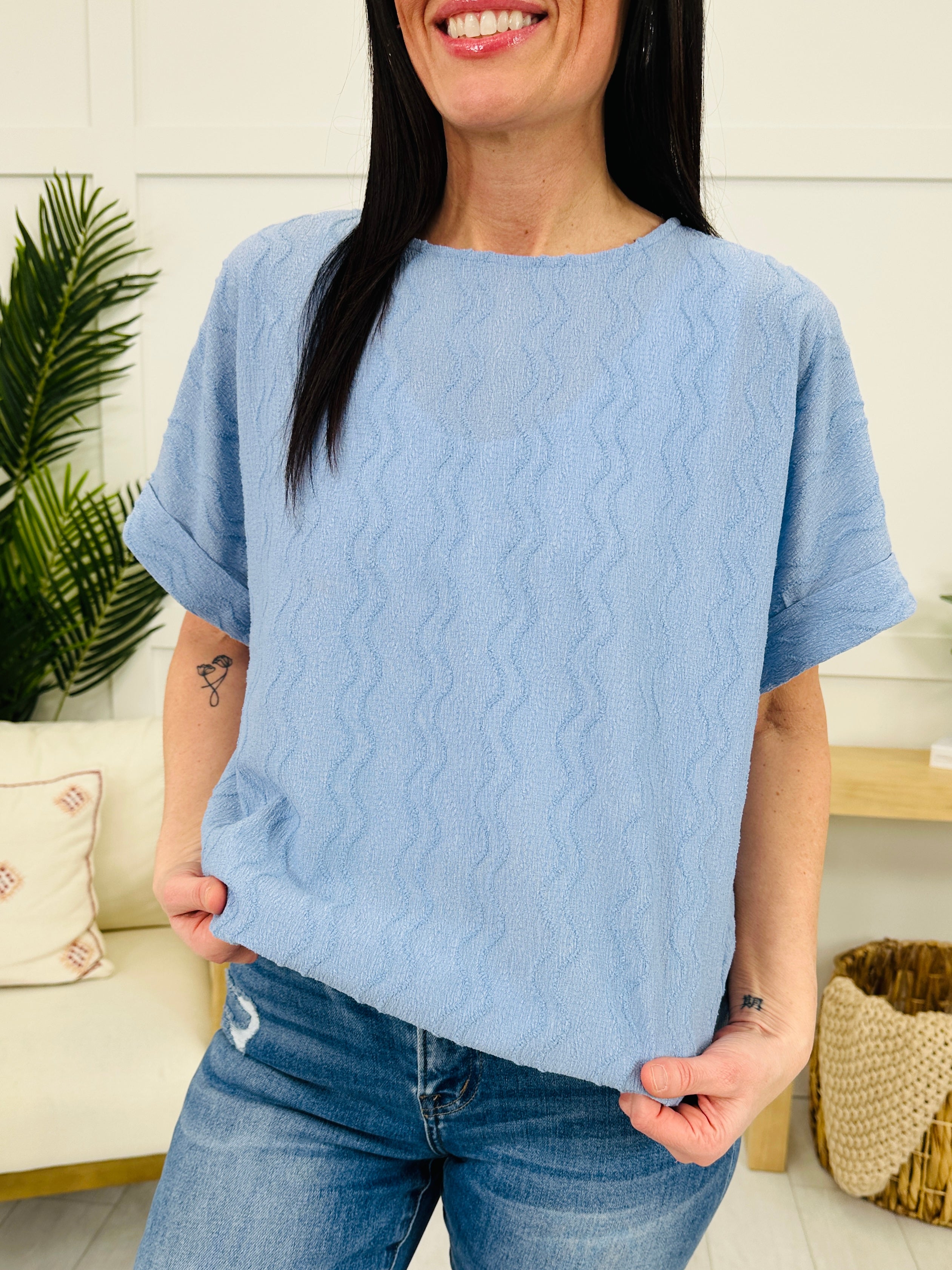 Effortless In Style Top- Multiple Colors!