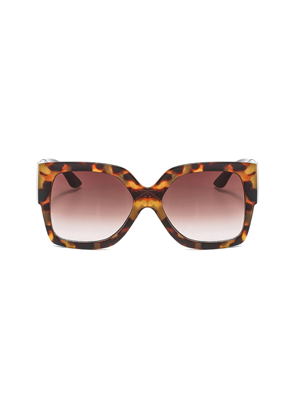 Geometric Hollow Sun-Protection Sunglasses Accessories