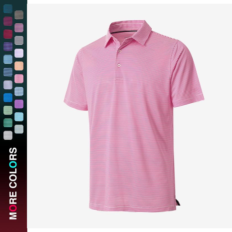 ⛳ Men’s Golf Performance Polo — Quick-Dry Athletic Shirt