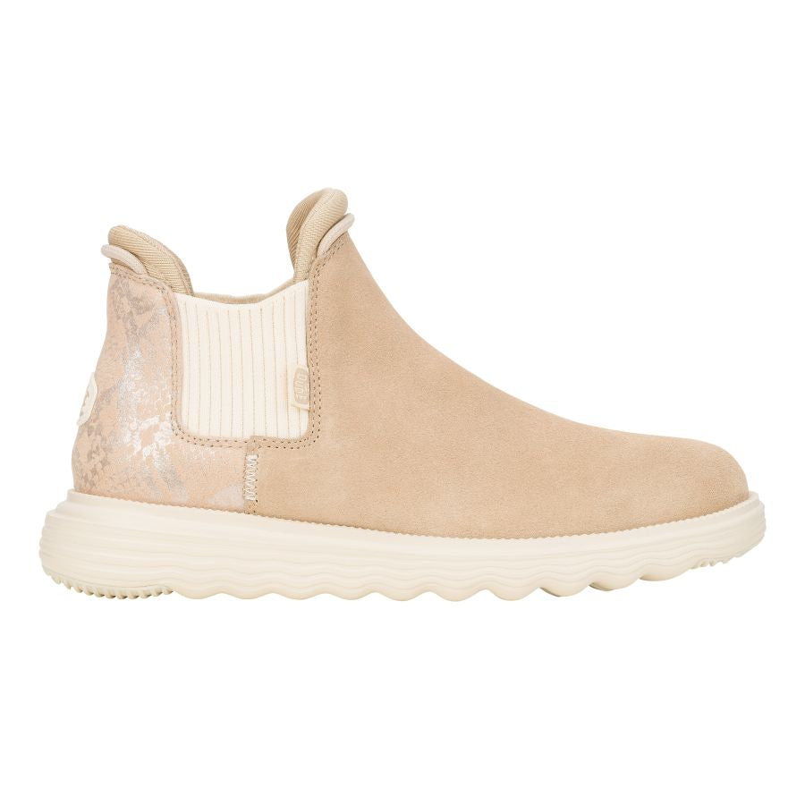 Branson Womens Suede Novelty - Sand/Snake