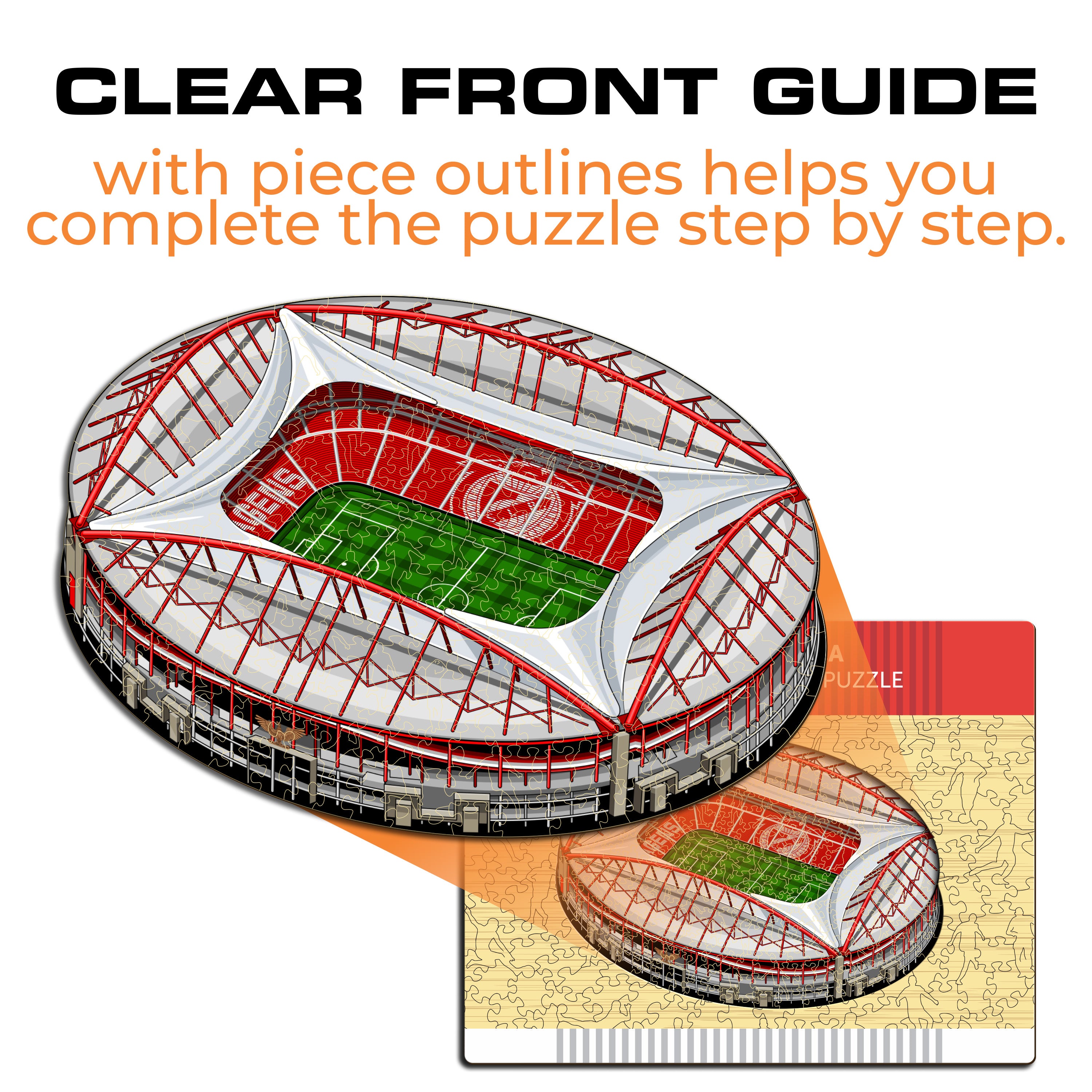 Estadio do SL Benfica® - Wooden Puzzle