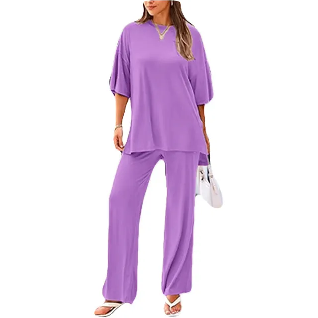 2025 Summer Casual Loose Women's Two-Piece Suit