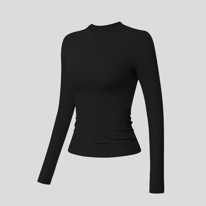 💪 Women’s Slim Fit Athletic Tee – Stretchy, Breathable Workout Top