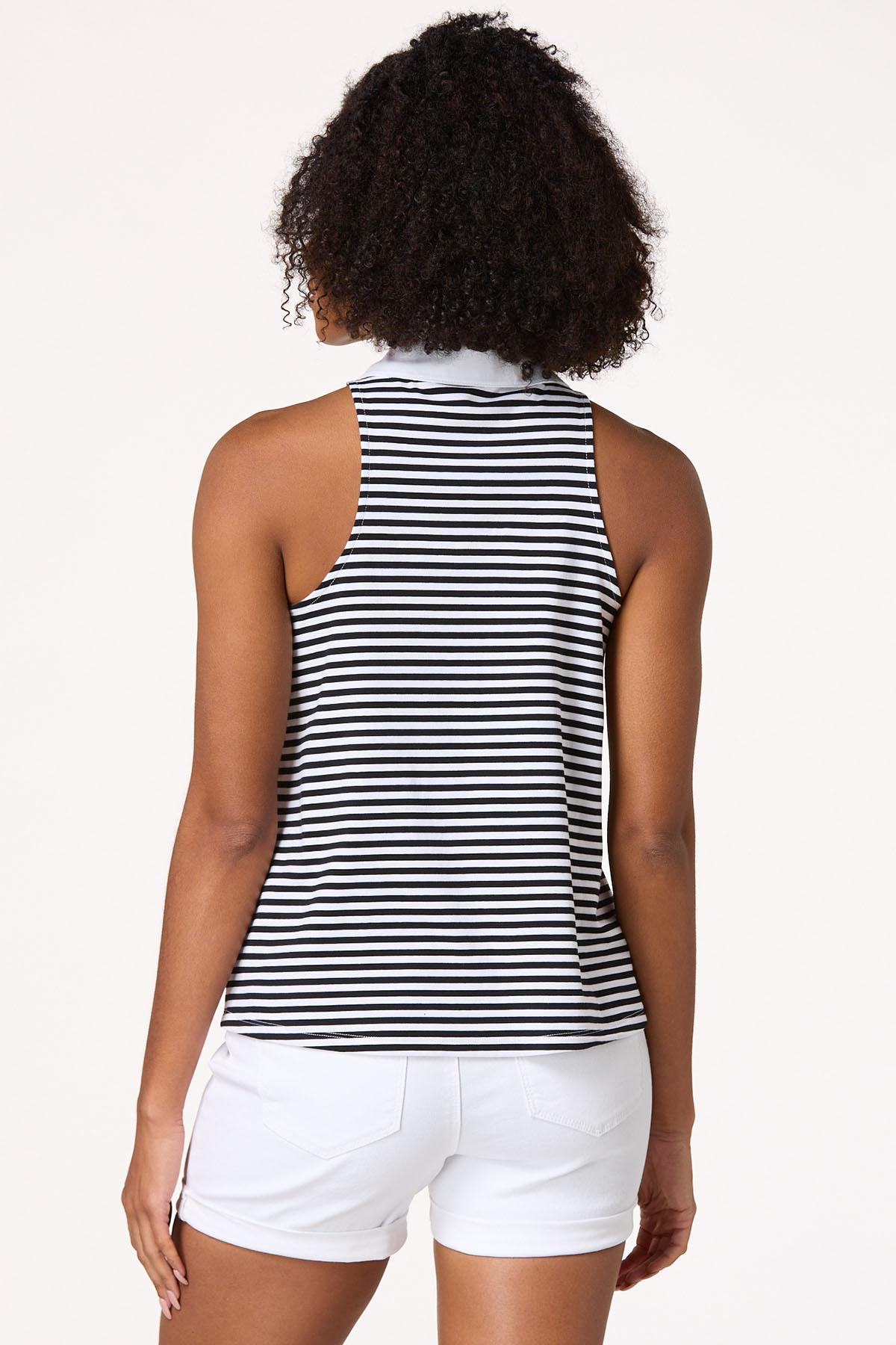 Stripe Collared Tank