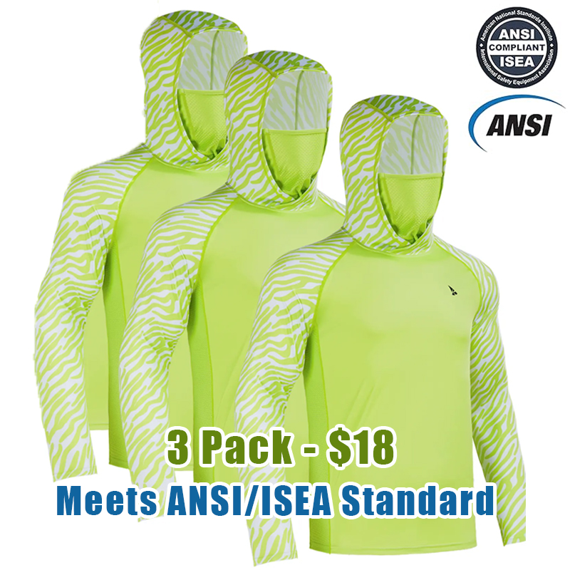 ☀️Men’s UPF 100 Sun Protection Hoodie with UV Detection