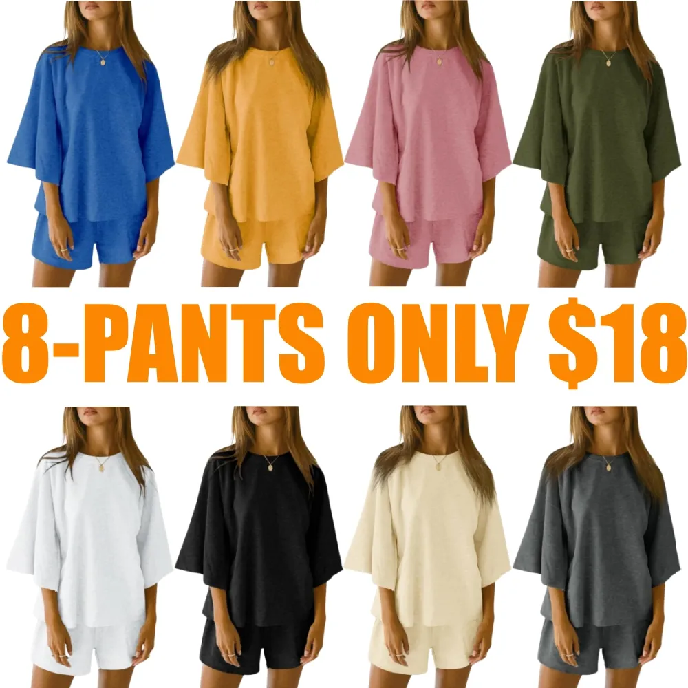 Womens Casual Comfy 2 Piece