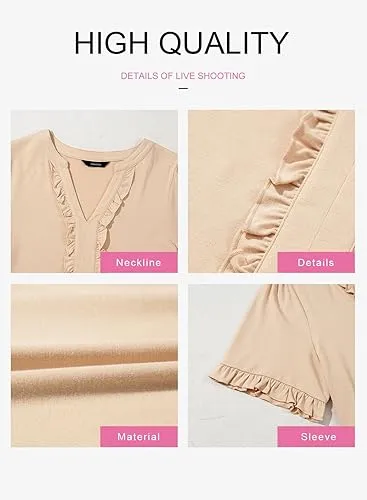 Casual V-Neck Mini Dress (Less than $3 each!)