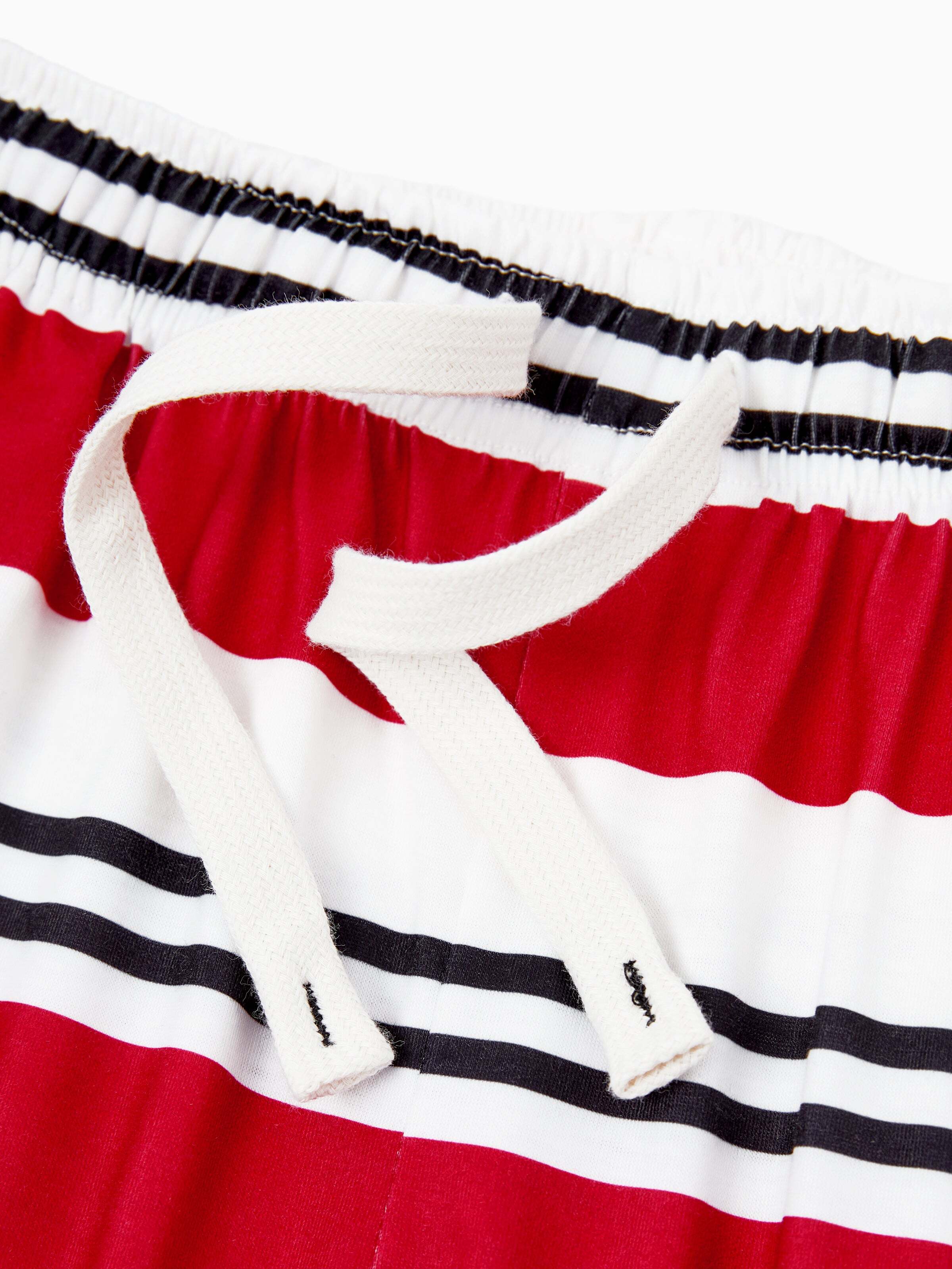 Christmas Matching Family Pajamas Set Elf Print PJS with Christmas Socks Black