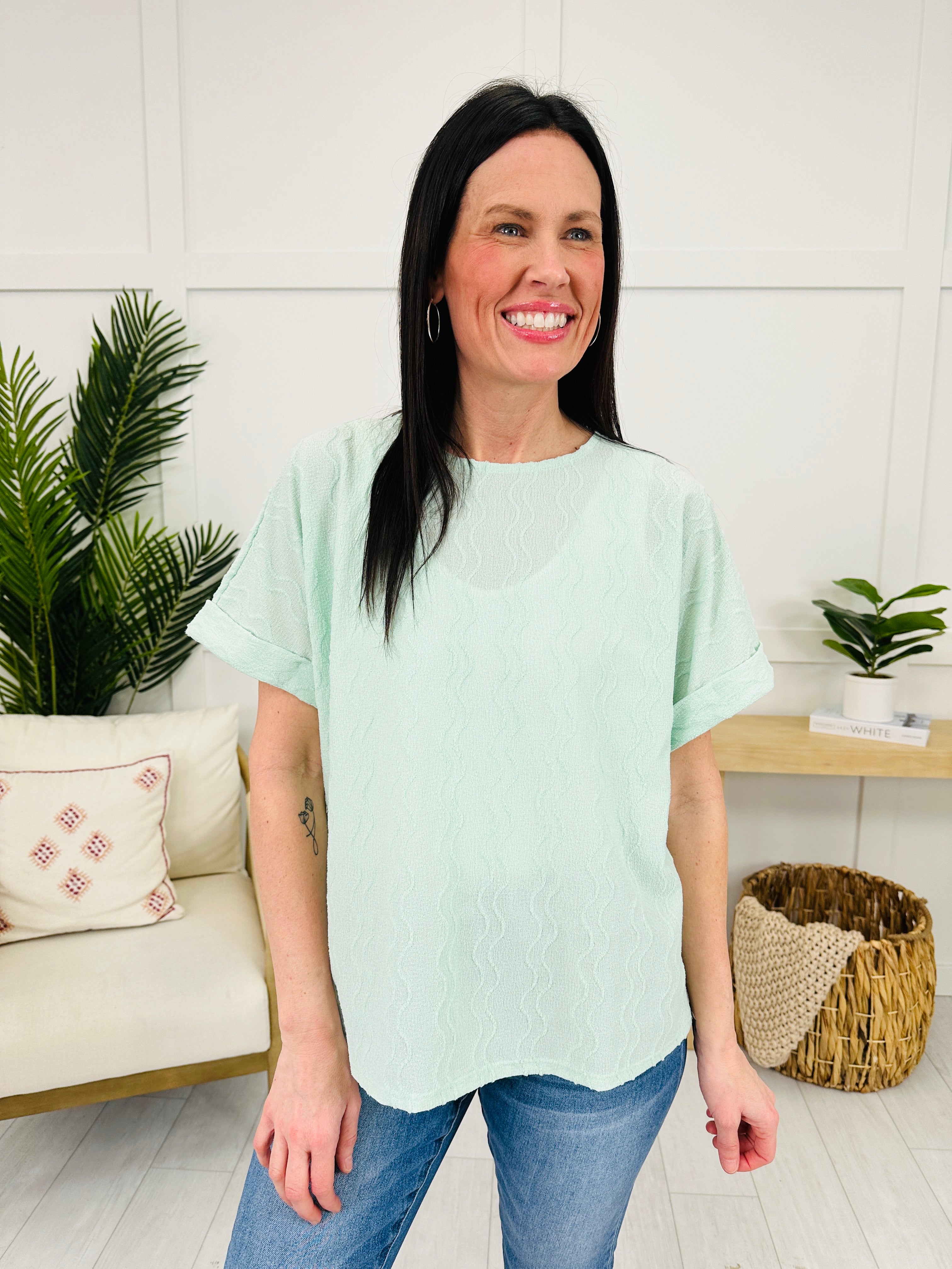 Effortless In Style Top- Multiple Colors!