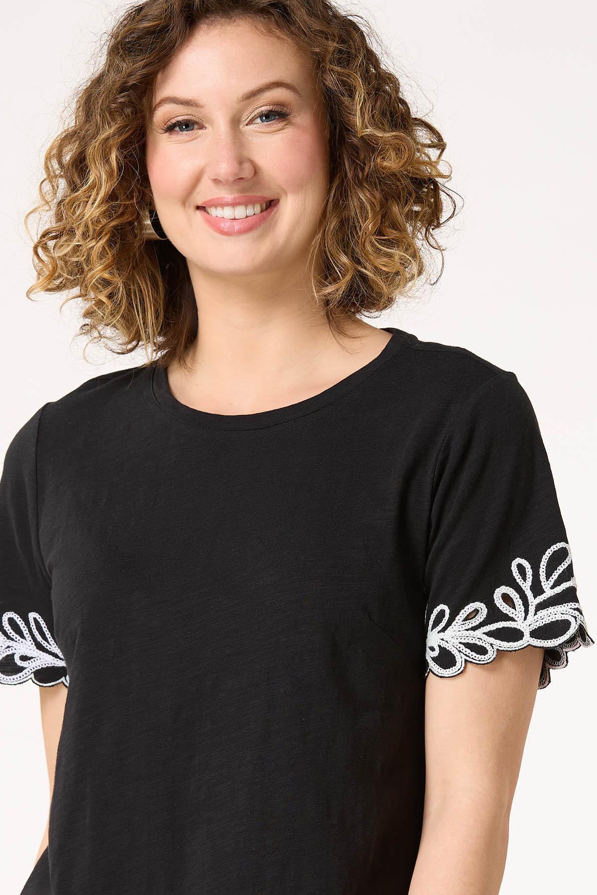 Soutache Trim Top