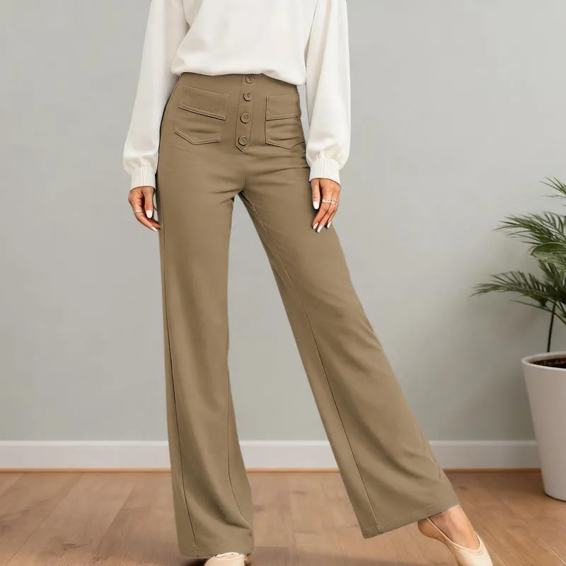 Women's High Waist Casual Pants