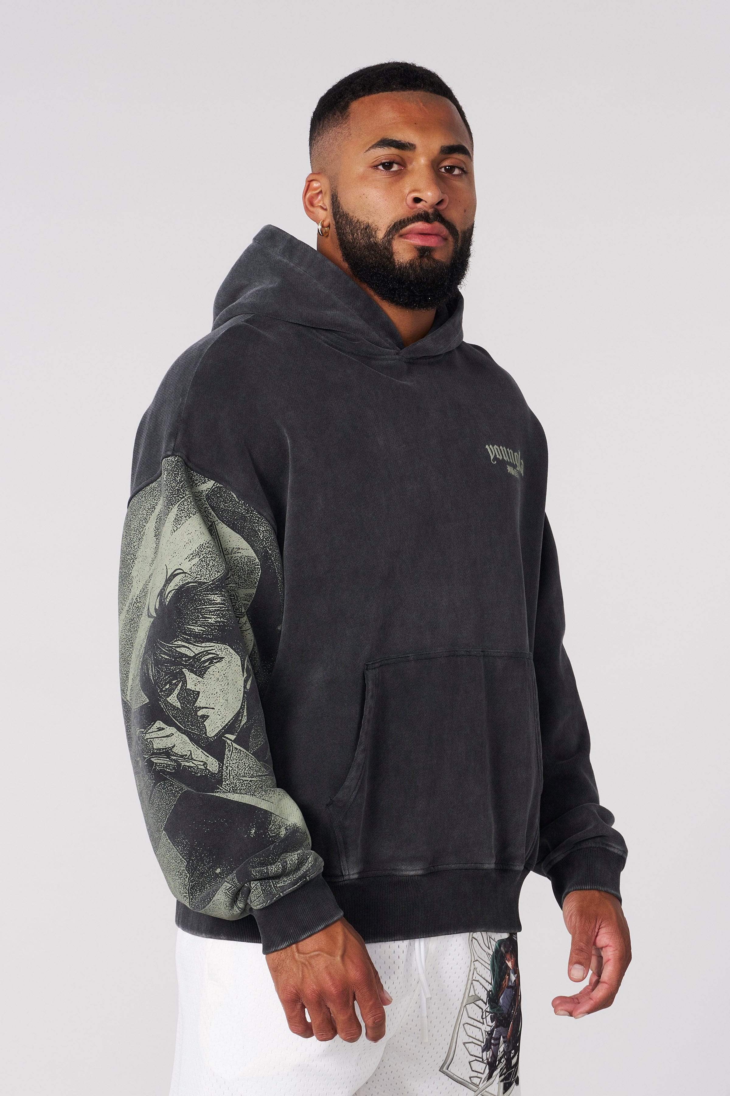 5129 - AOT©  x YLA Pullover Hoodies