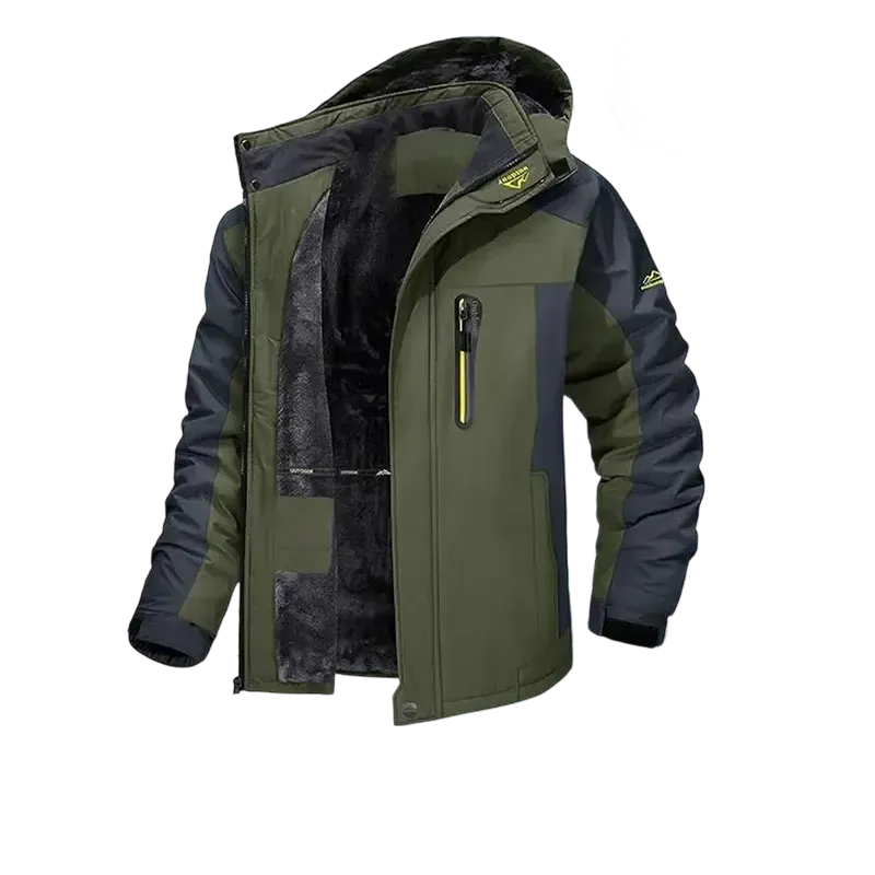 Men's Winter Warm Waterproof Hiking Jacket