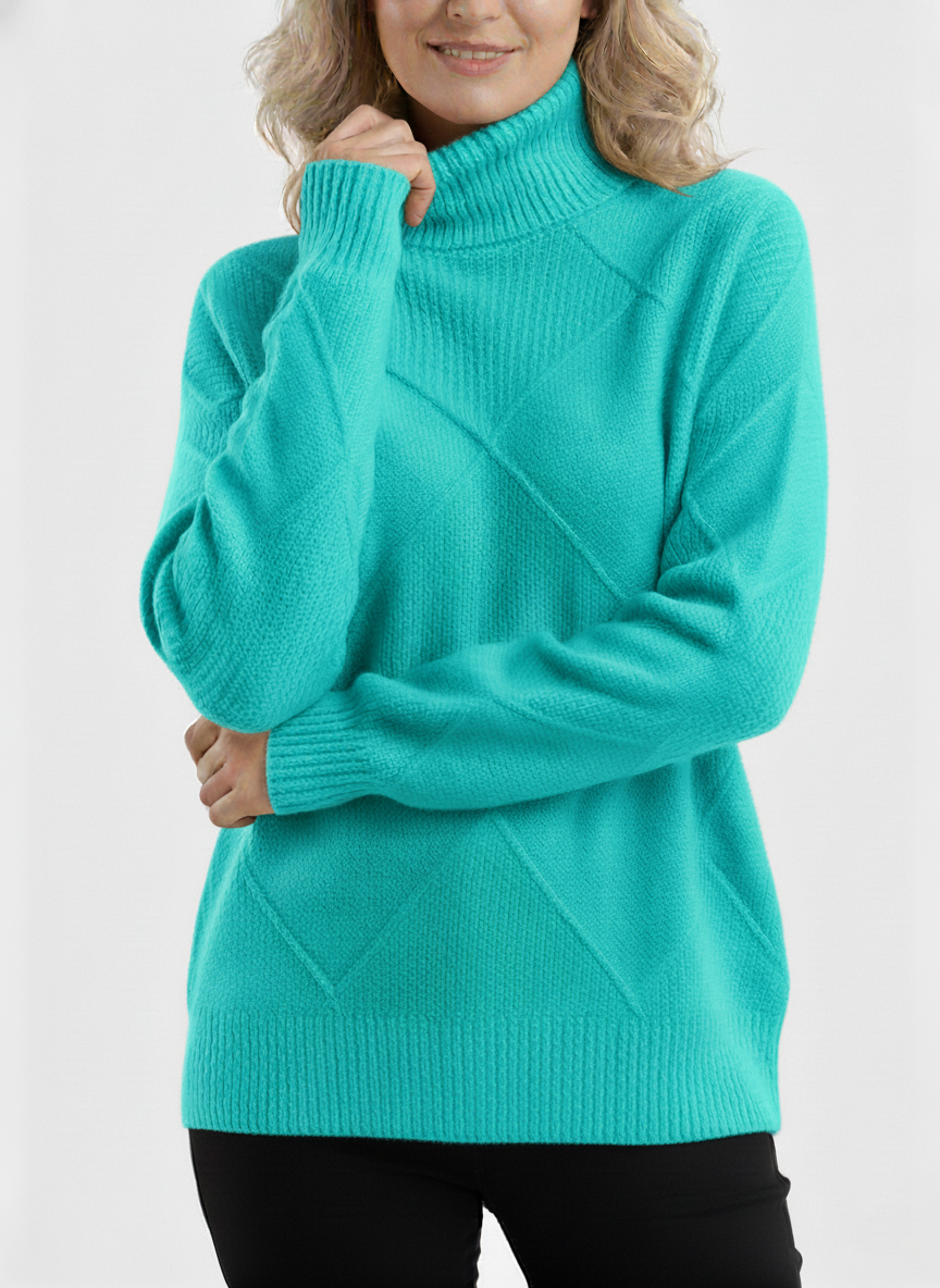 Women's Casual Cashmere Turtlencek Sweater