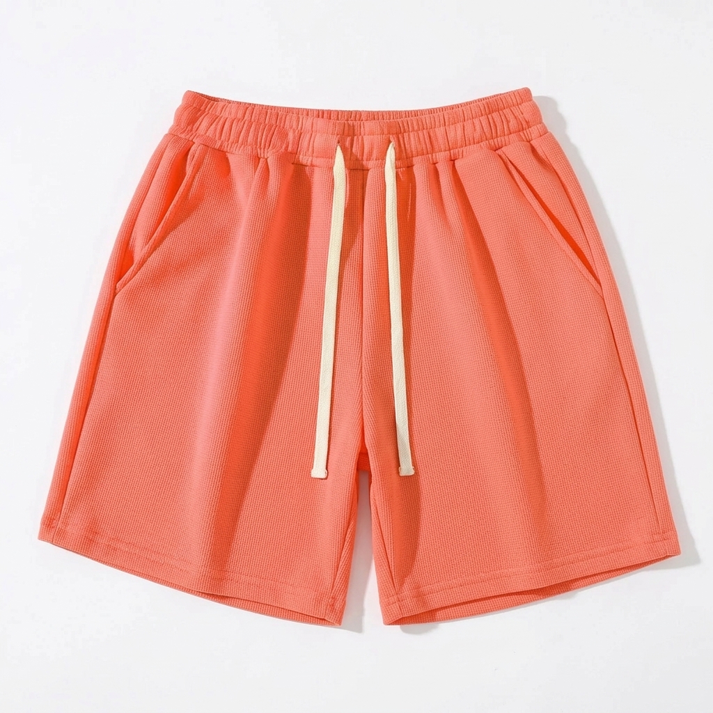 Men's Drawstring Waist Athletic Shorts – Fitted Summer Sporty Running Pants