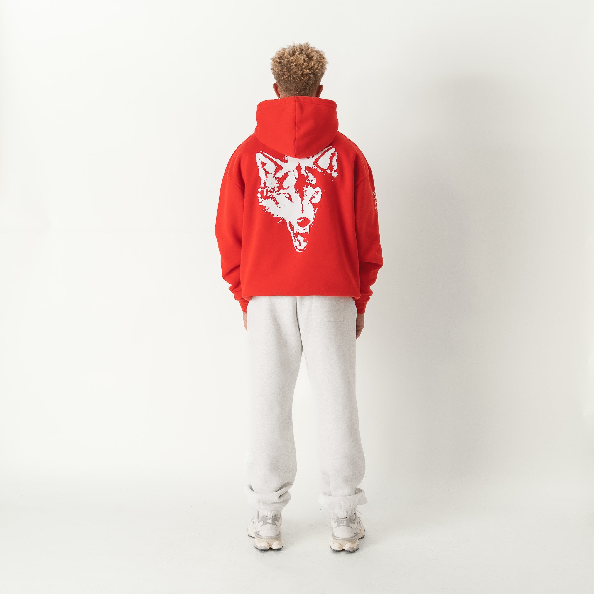 KILL CREW OVERSIZED LUX HOODIE - RED