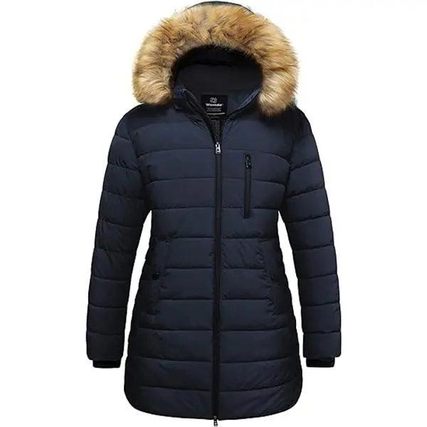 2025 New Women's Plus Size Winter Warm Long Down Jacket