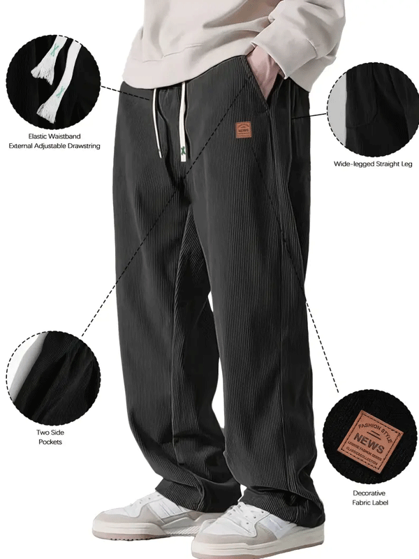 The Classic Corduroy - Men's Easy-Fit Lounge Pants