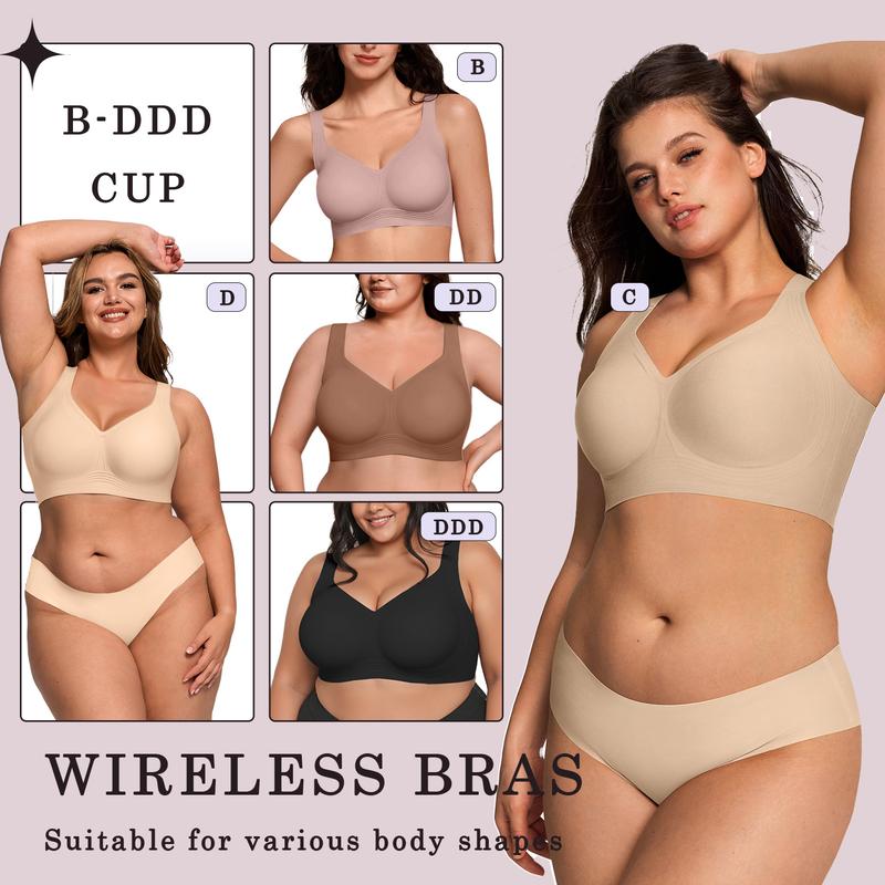 Women’s Wirefree Full-Coverage Comfort Bra