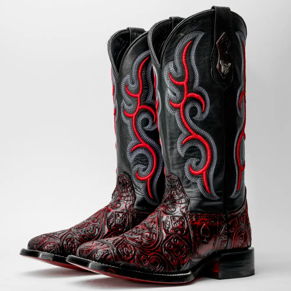 Ace Of Spades Red Wine - Square Toe