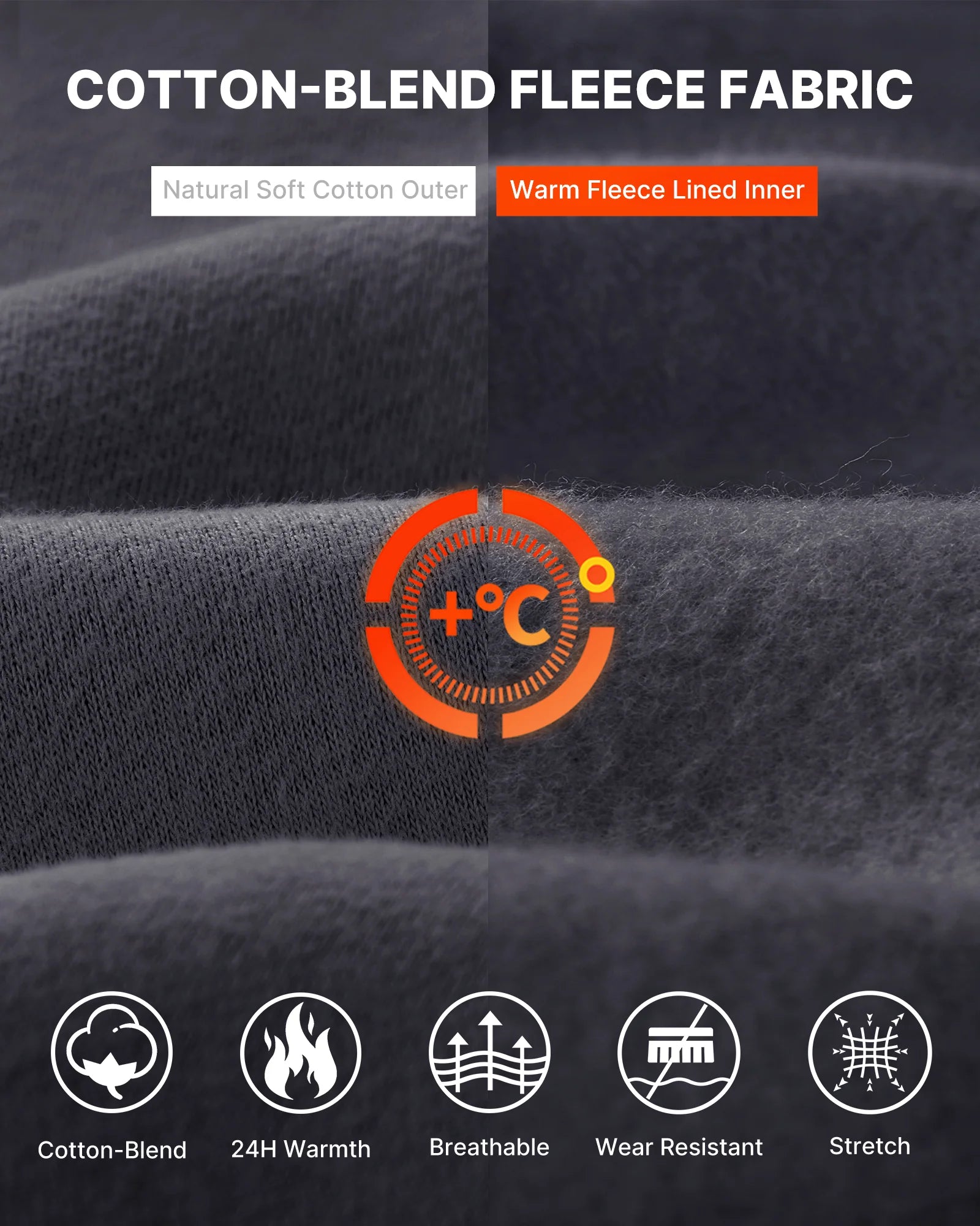 Flurrylux Fleece Lined Drawstring High-Waist Pants