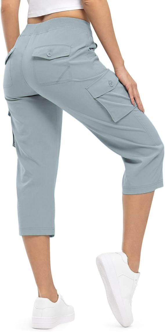 💝FINAL SALE💝 - Multi-Pocket Capri Cargo Pants