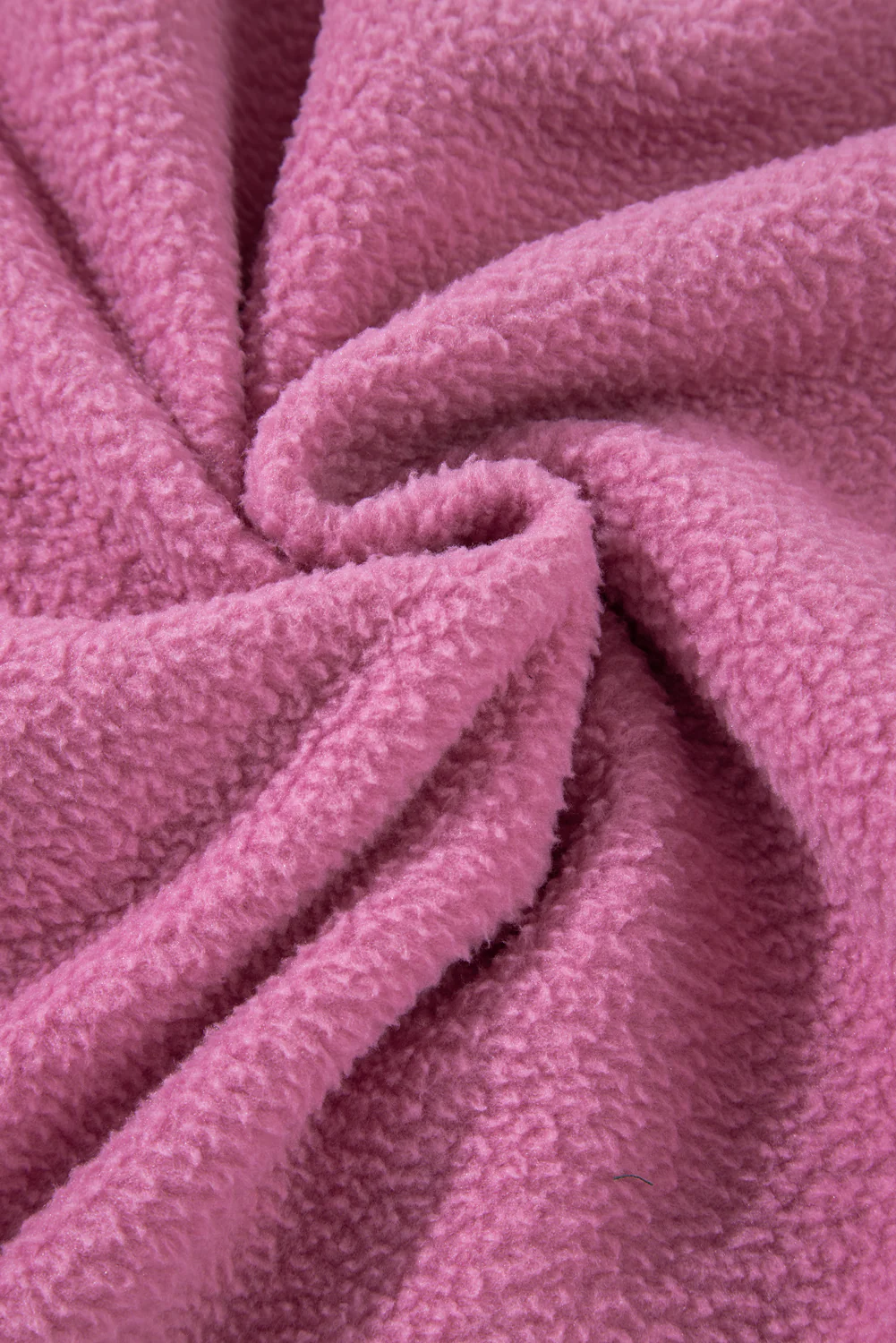 Bright Sherpa Seamed Drop Shoulder Oversized Sweatshirt