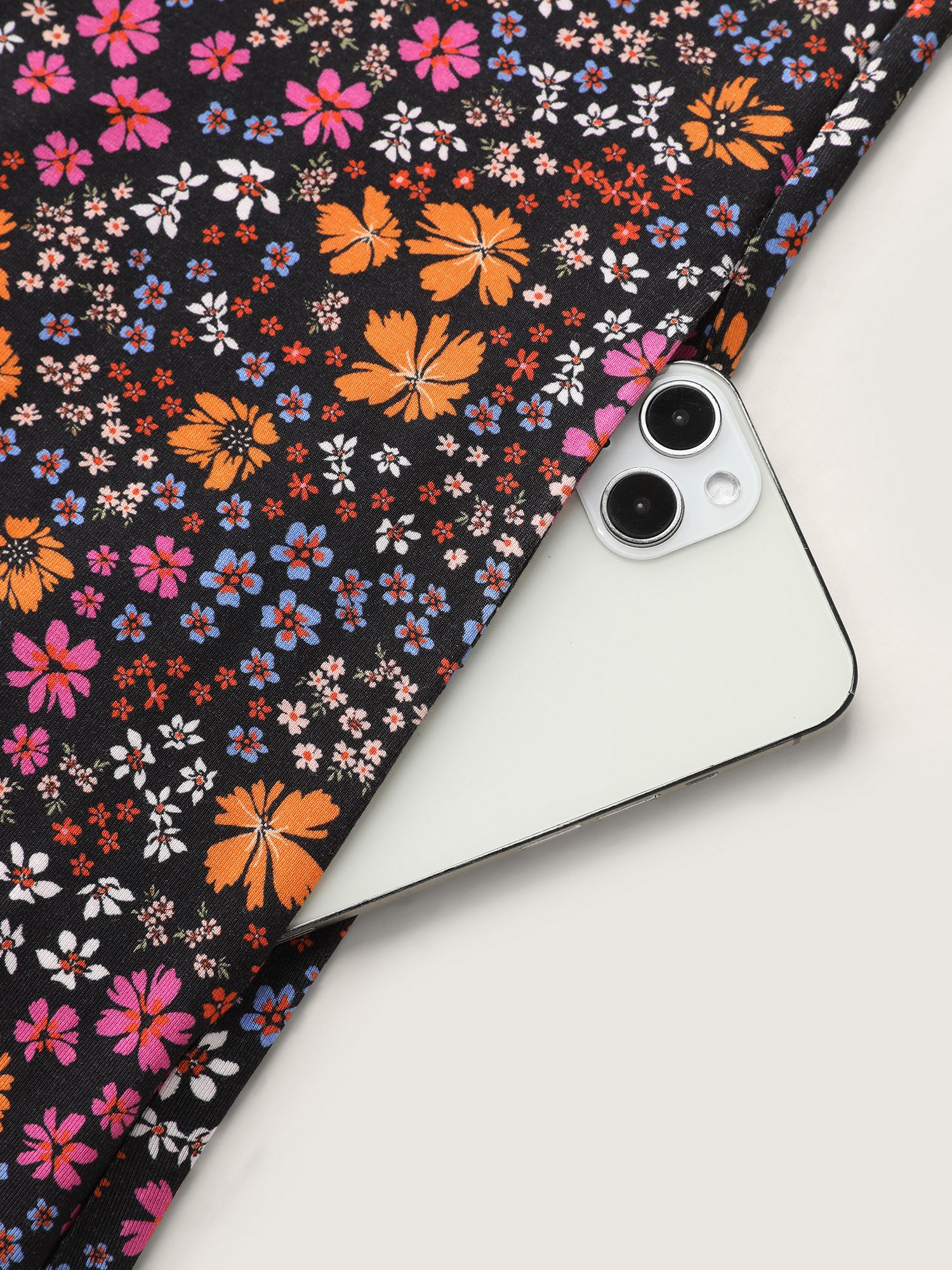 Supersoft Vibrant Floral Print Stretchy Jumpsuit