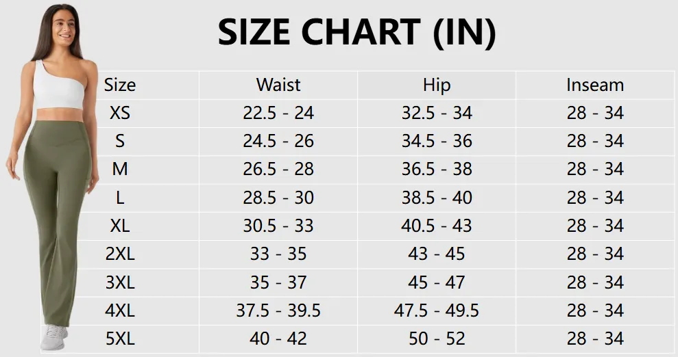 Scrunch Butt High Waist Yoga Bootcut Leggings