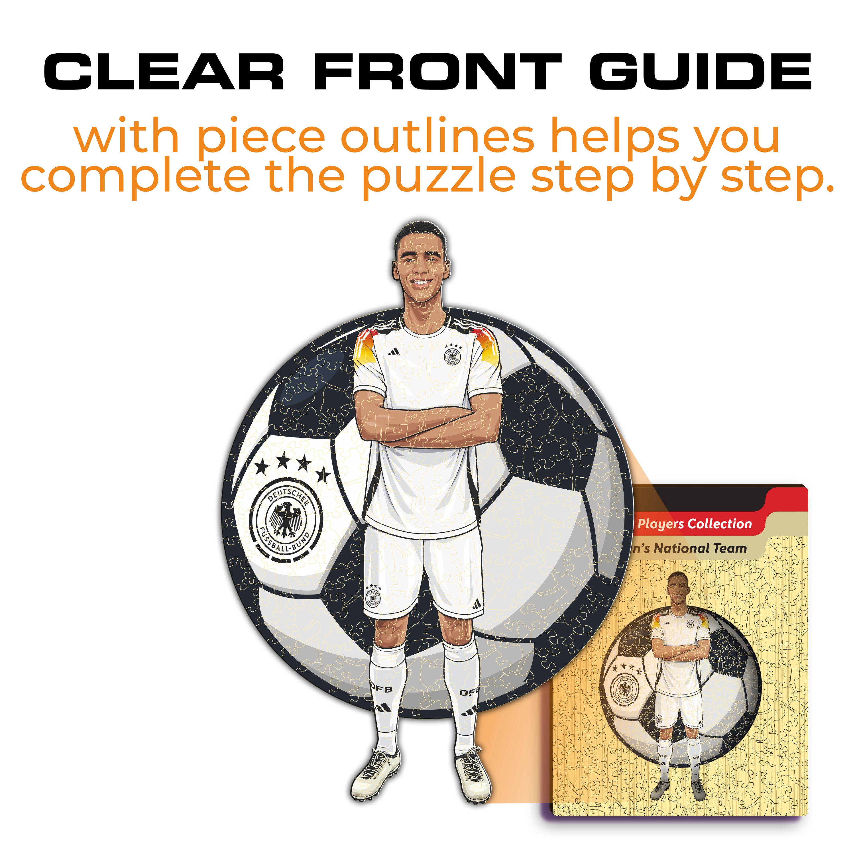 Jamal Musiala - Wooden Puzzle