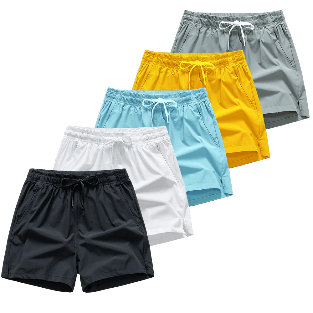 Men's Quick-Dry Athletic Drawstring Shorts