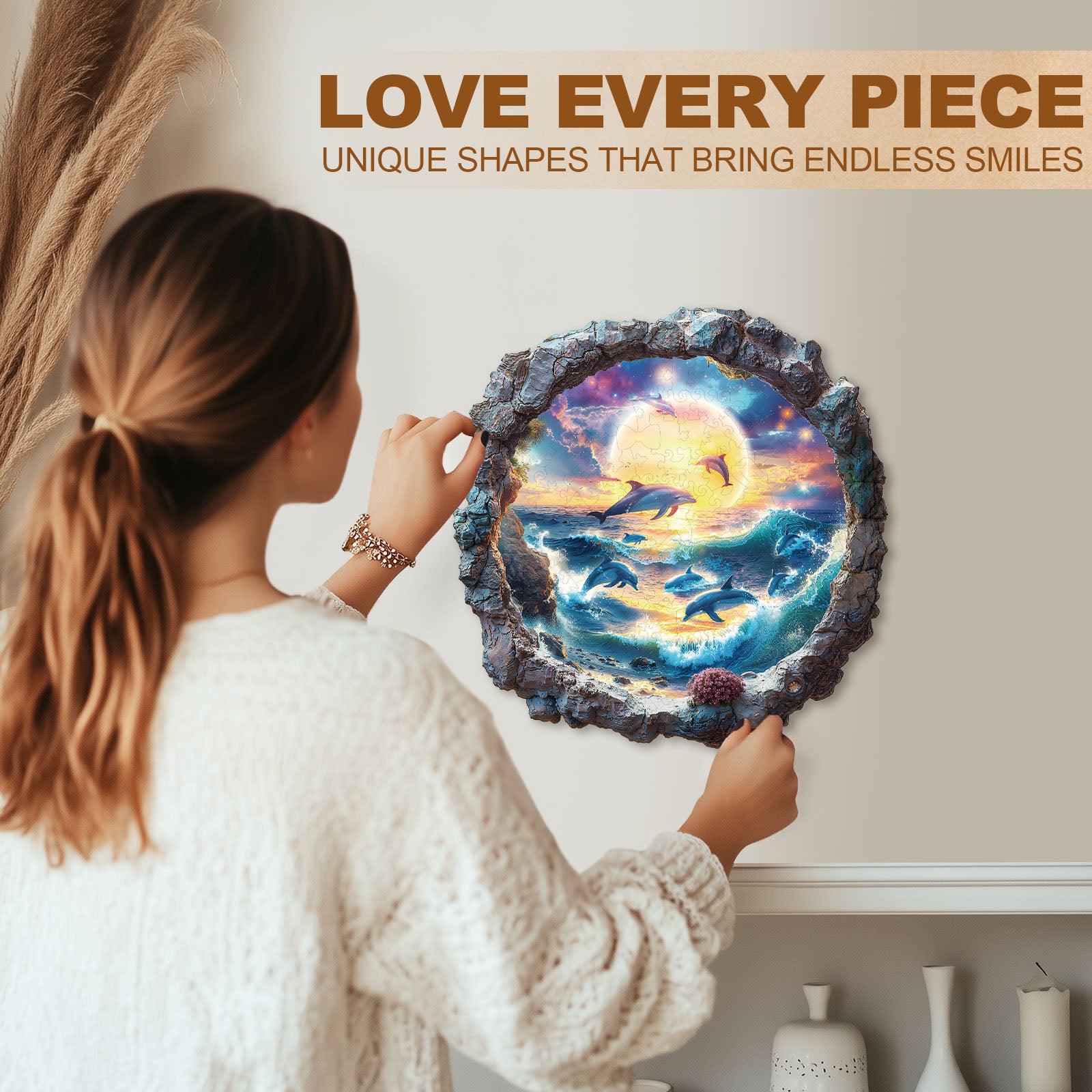 Tide Dream Wooden Jigsaw Puzzle