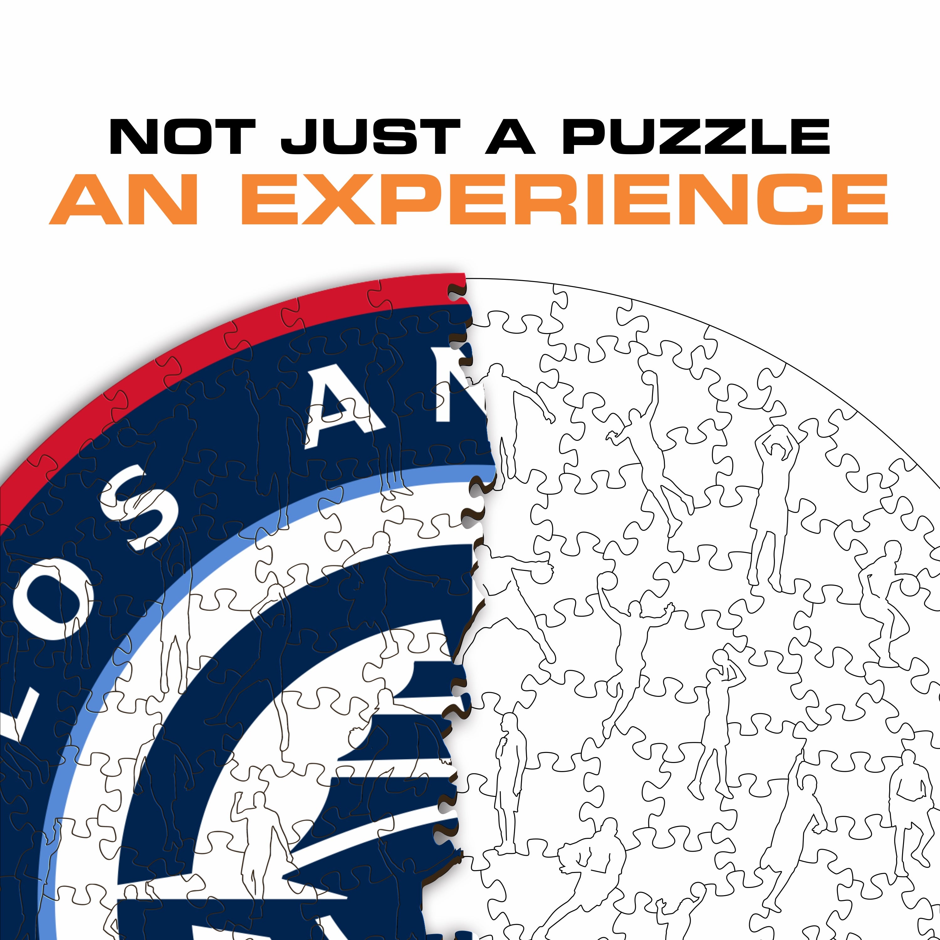 Los Angeles Clippers™ - Wooden Puzzle