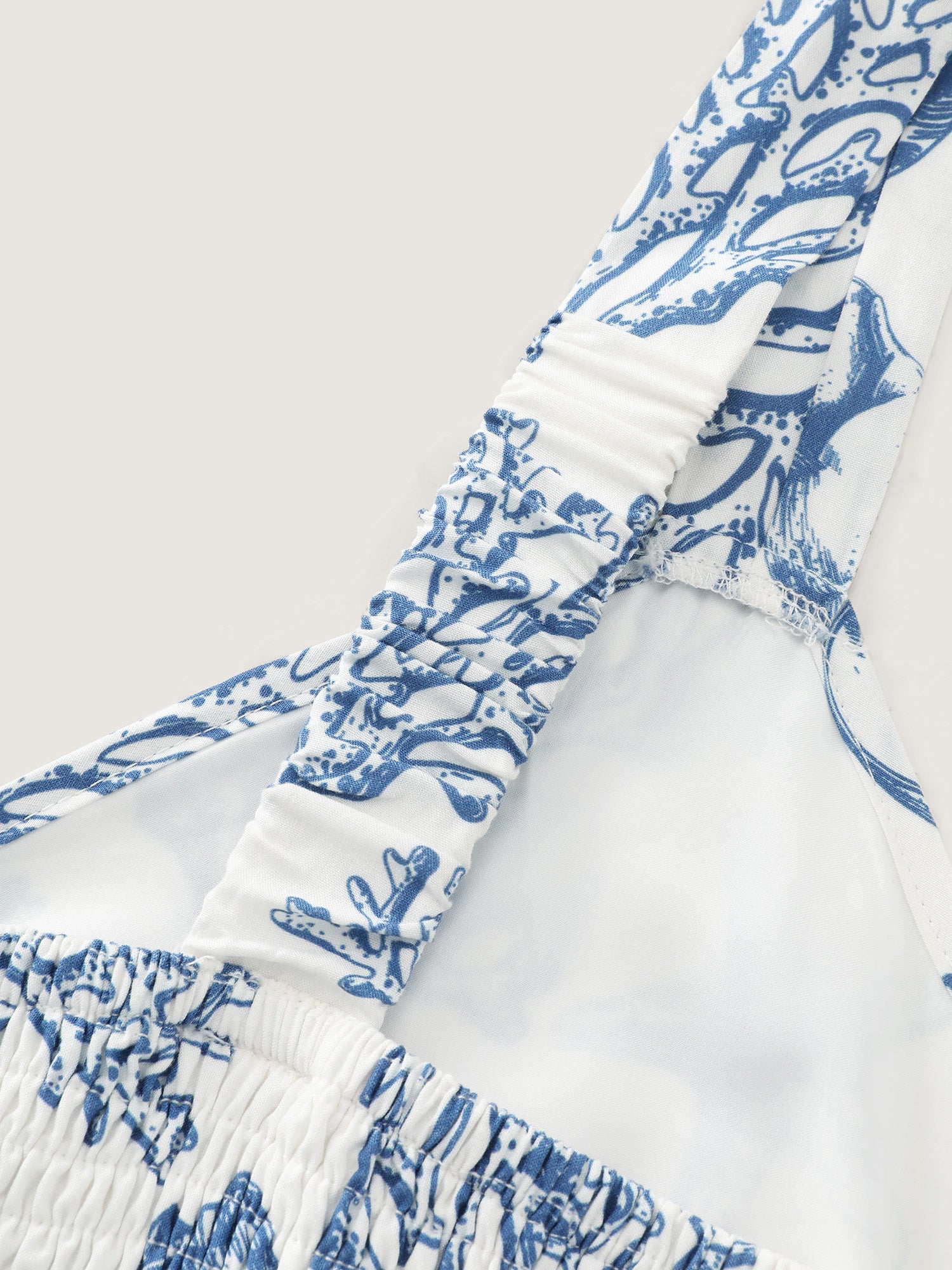 Island Escape Twist Front Wide-Leg Jumpsuit