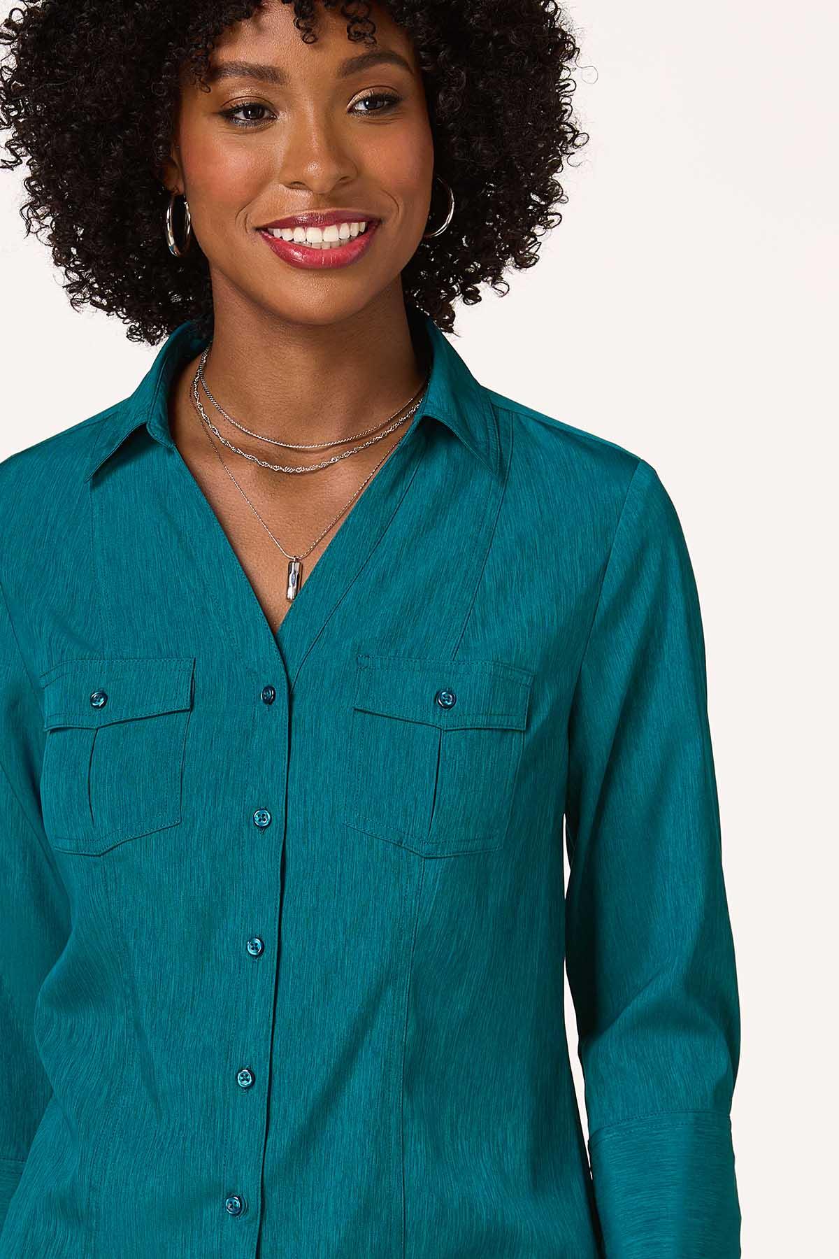 Petite Classic Button Down Shirt
