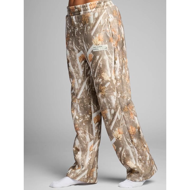 Unisex Camo Straight-Leg Sweatpants – Relaxed Everyday Comfort