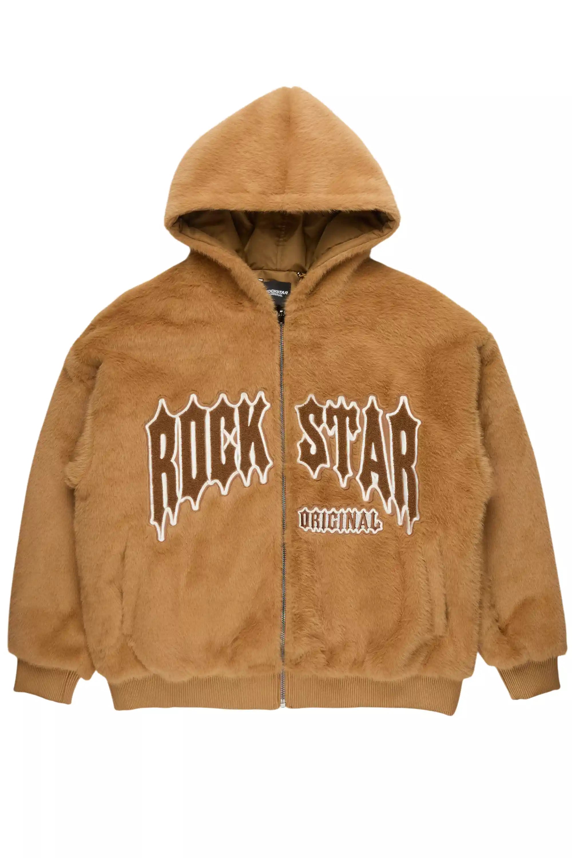 Jaleah Brown Oversized Fur Jacket