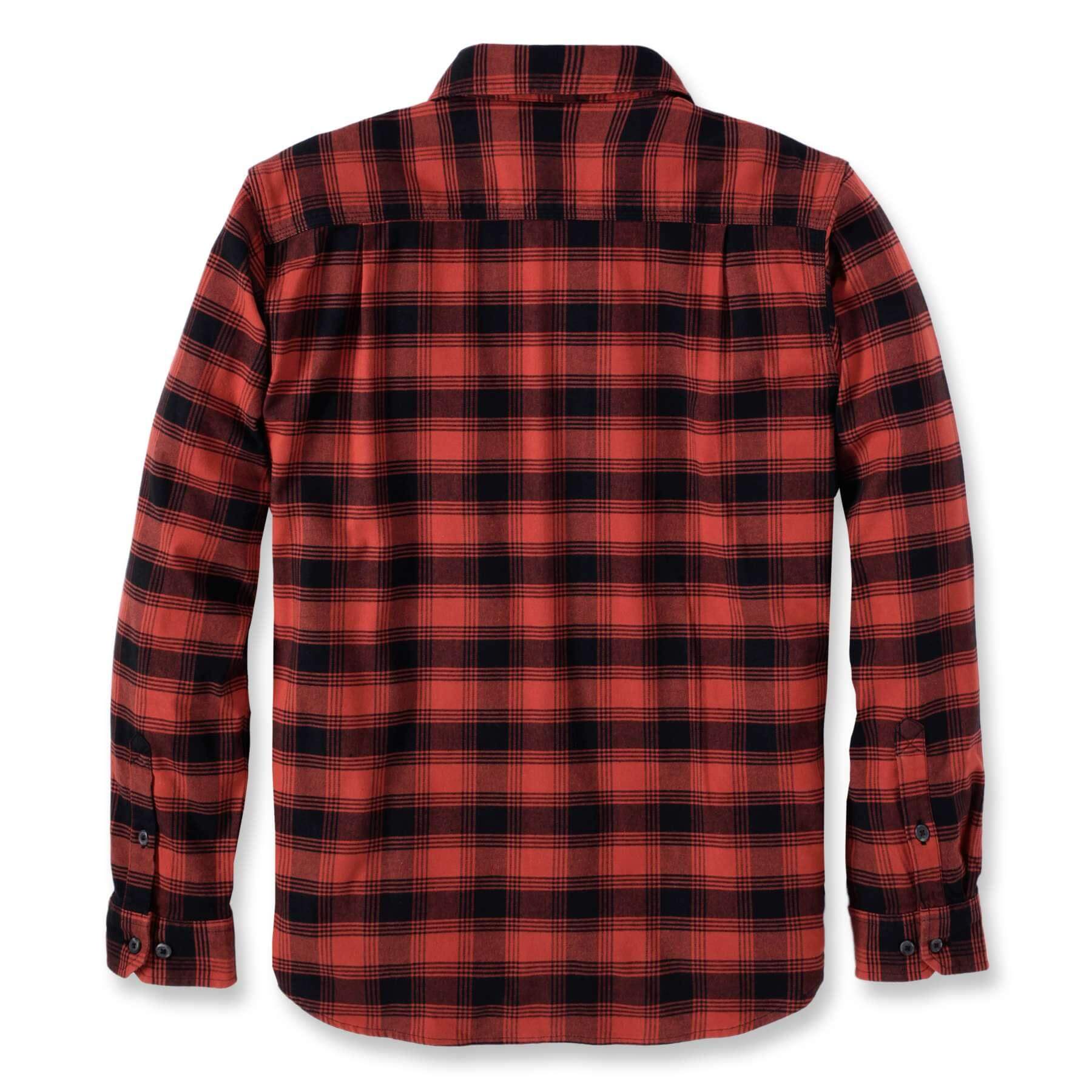 CHT Rugged Flex Midweight Relaxed Fit Flannel Long-Sleeve Plaid Shirt 105945