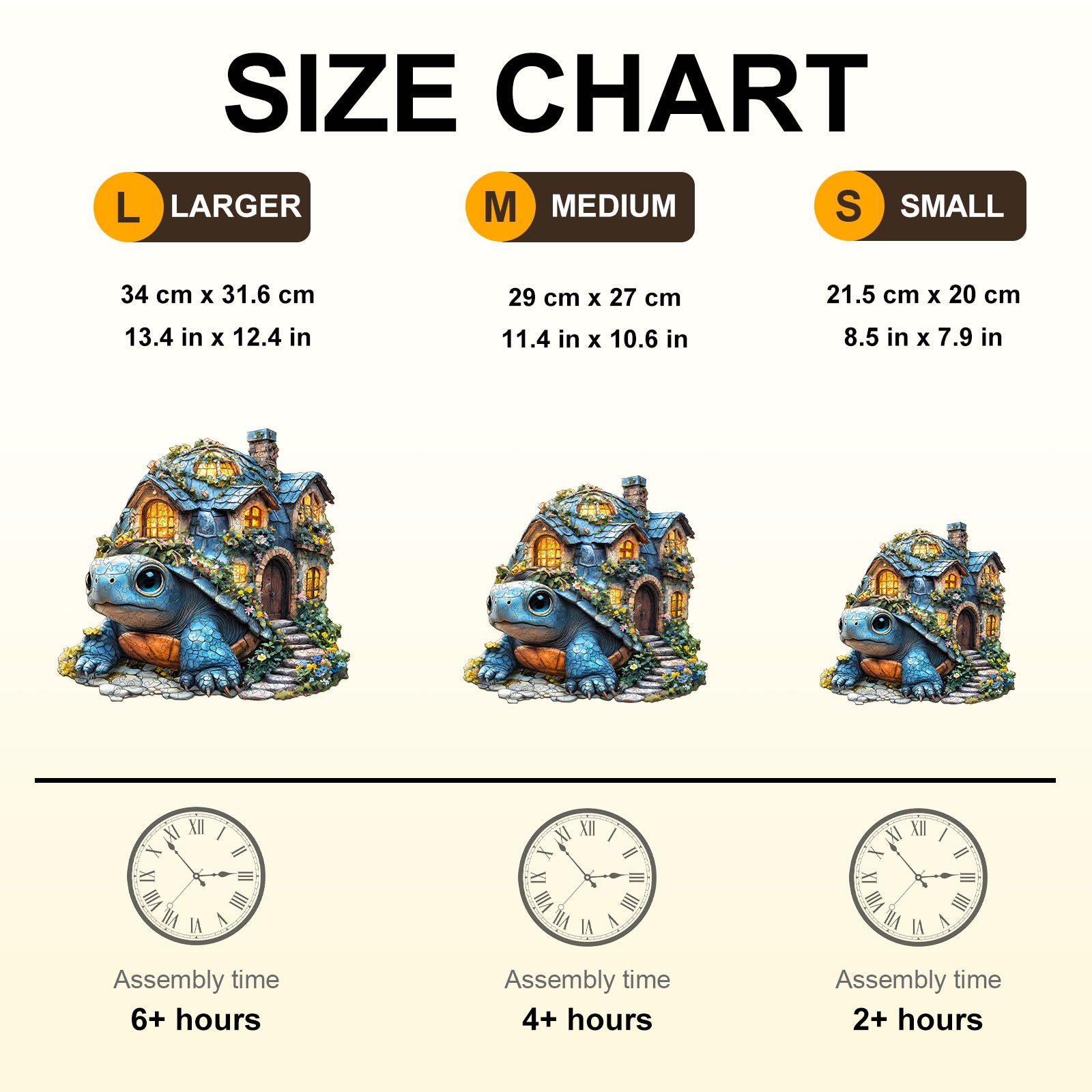 Turtle House Wooden Jigsaw Puzzle