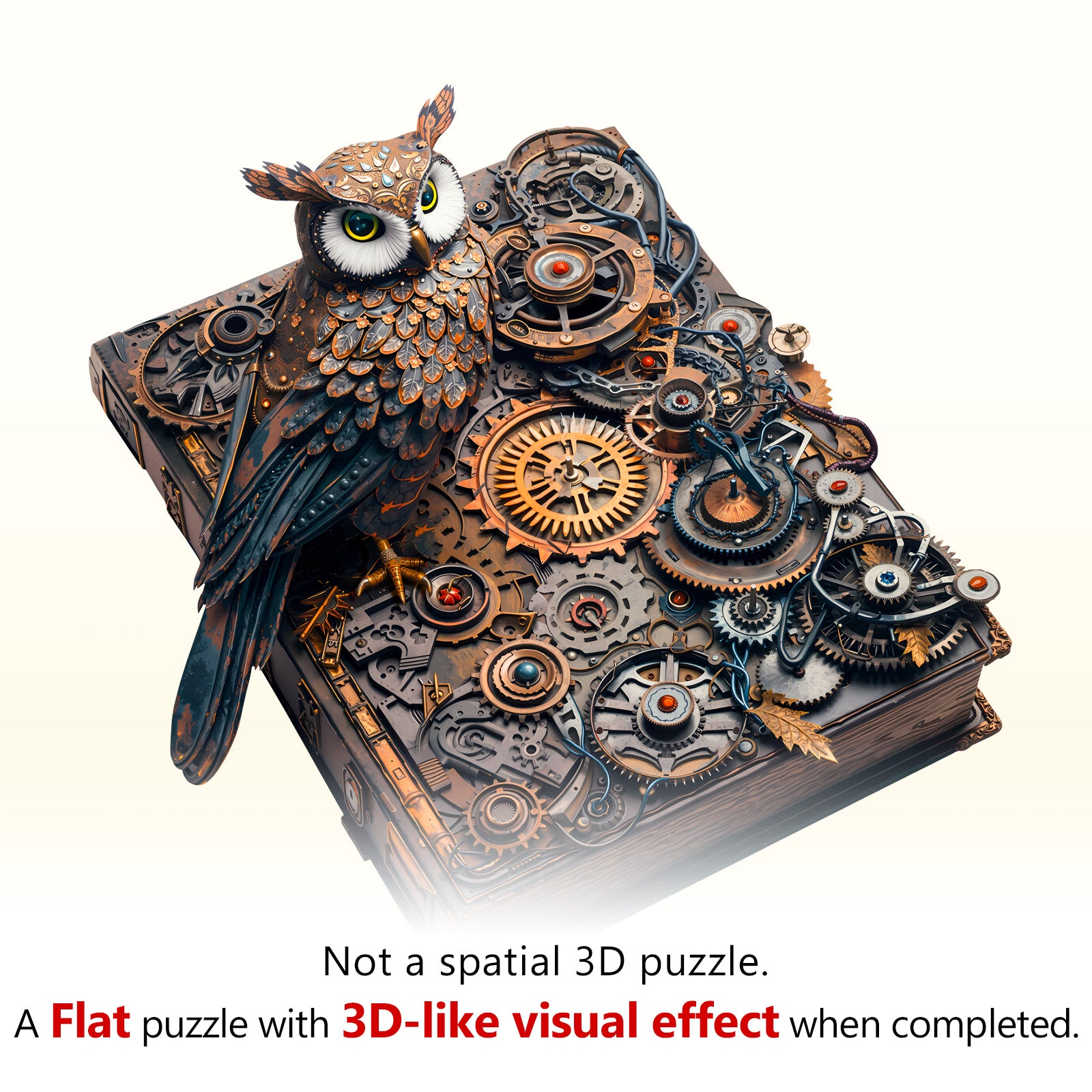 Mechanical Prophecy Wooden Jigsaw Puzzle
