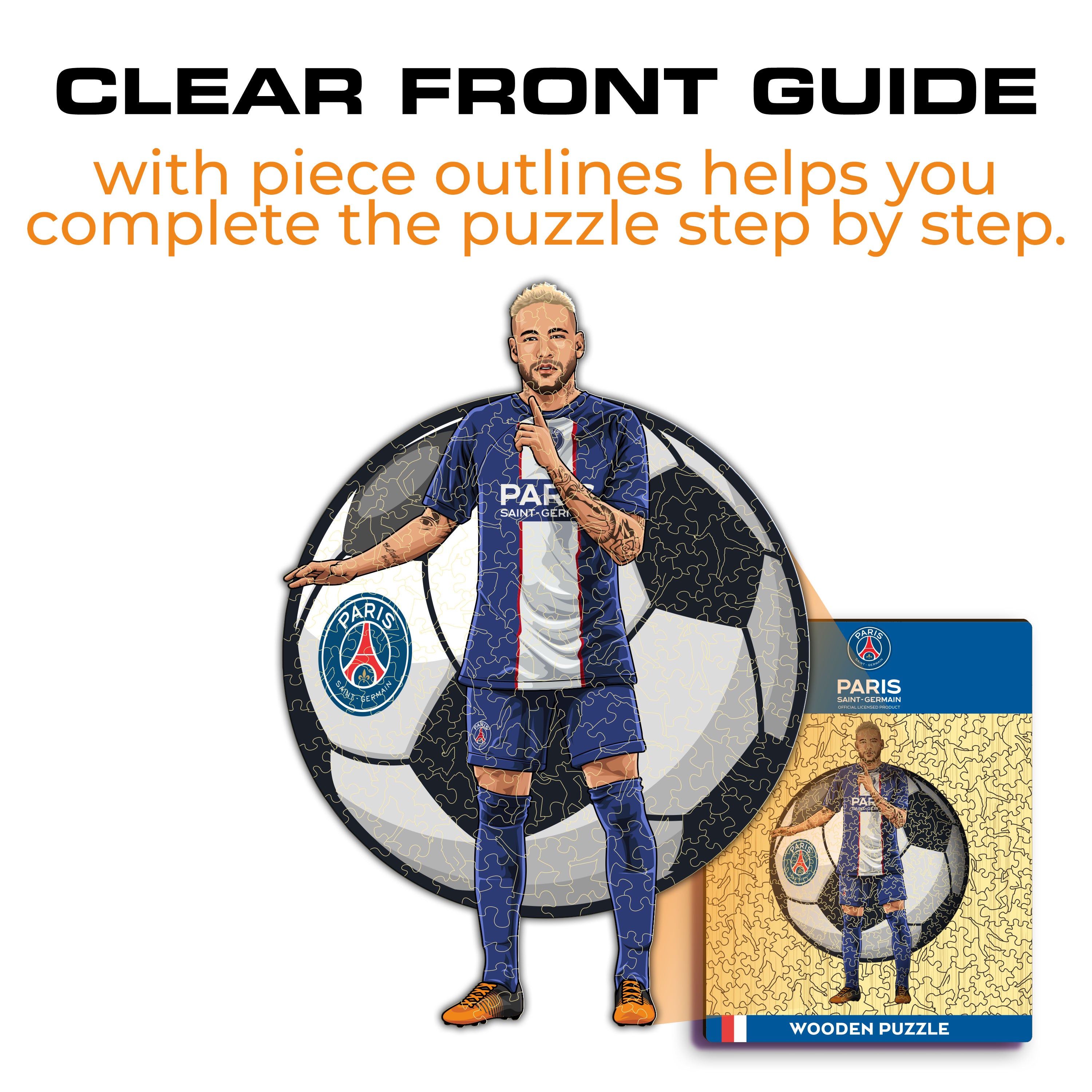 Neymar Jr. - Wooden Puzzle