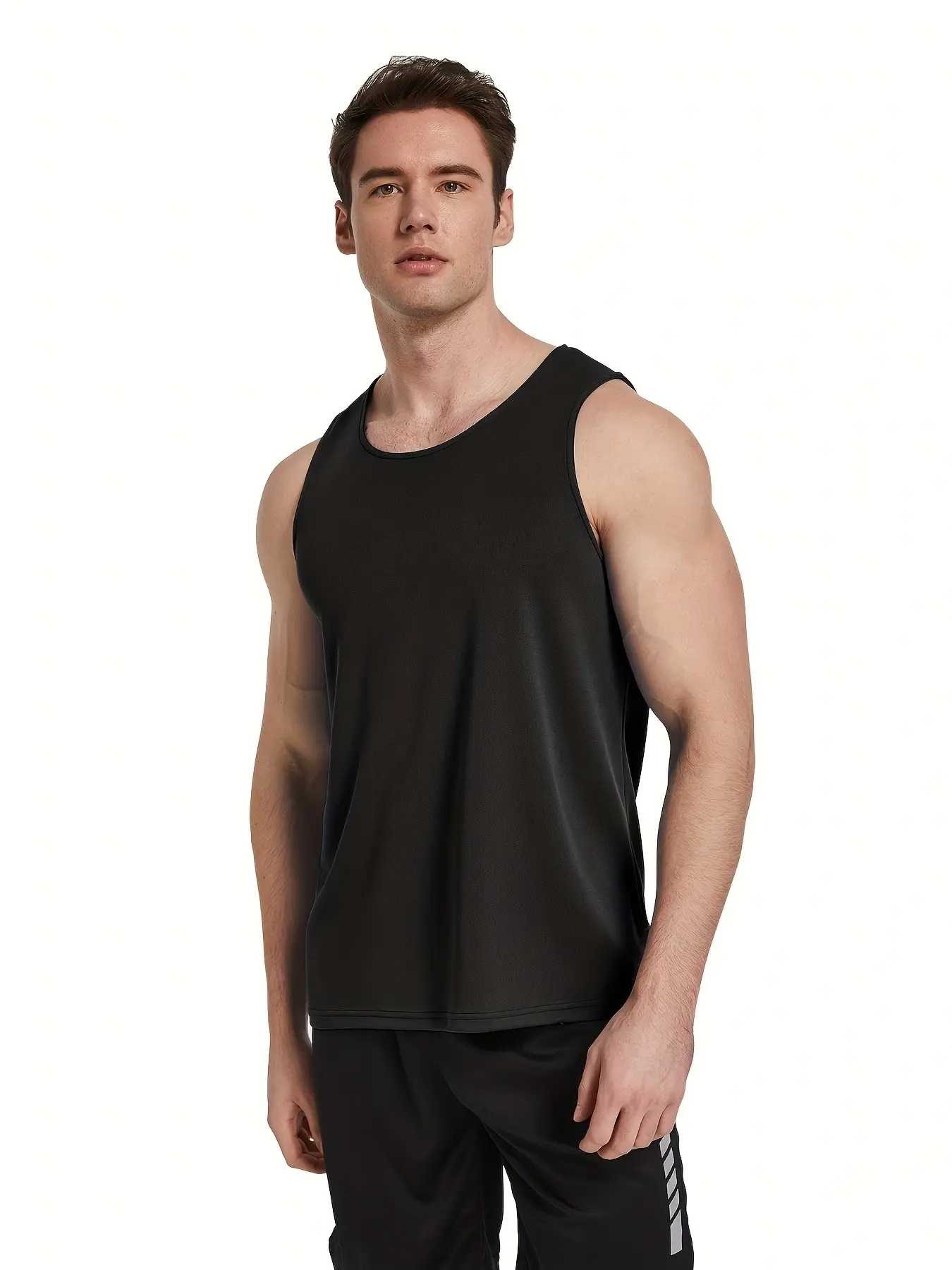 Men's Quick Dry Workout Tank Tops Breathable Gym Sleeveless Muscle Shirts for Active Men Lightweight Activewear dealsforyoudays