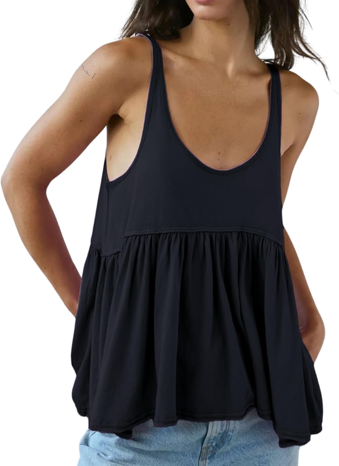 ✨2026 Hot Sale✨Women's Summer Flowy Tank Tops