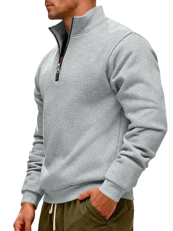 Men's Winter Fleece Lined Hoodie, Casual Hoodie, Thick Heavyweight Loose Fit Outdoor Sportswear