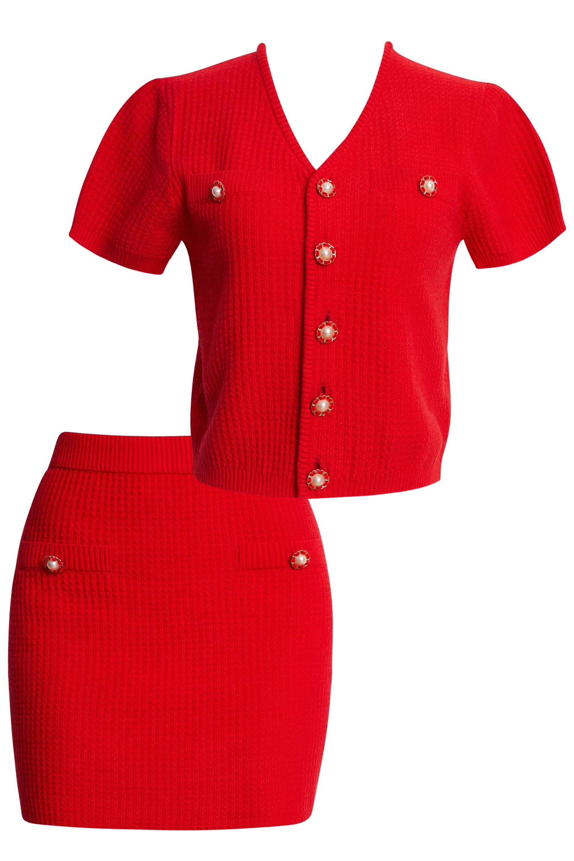 Premium Skirt Top Set