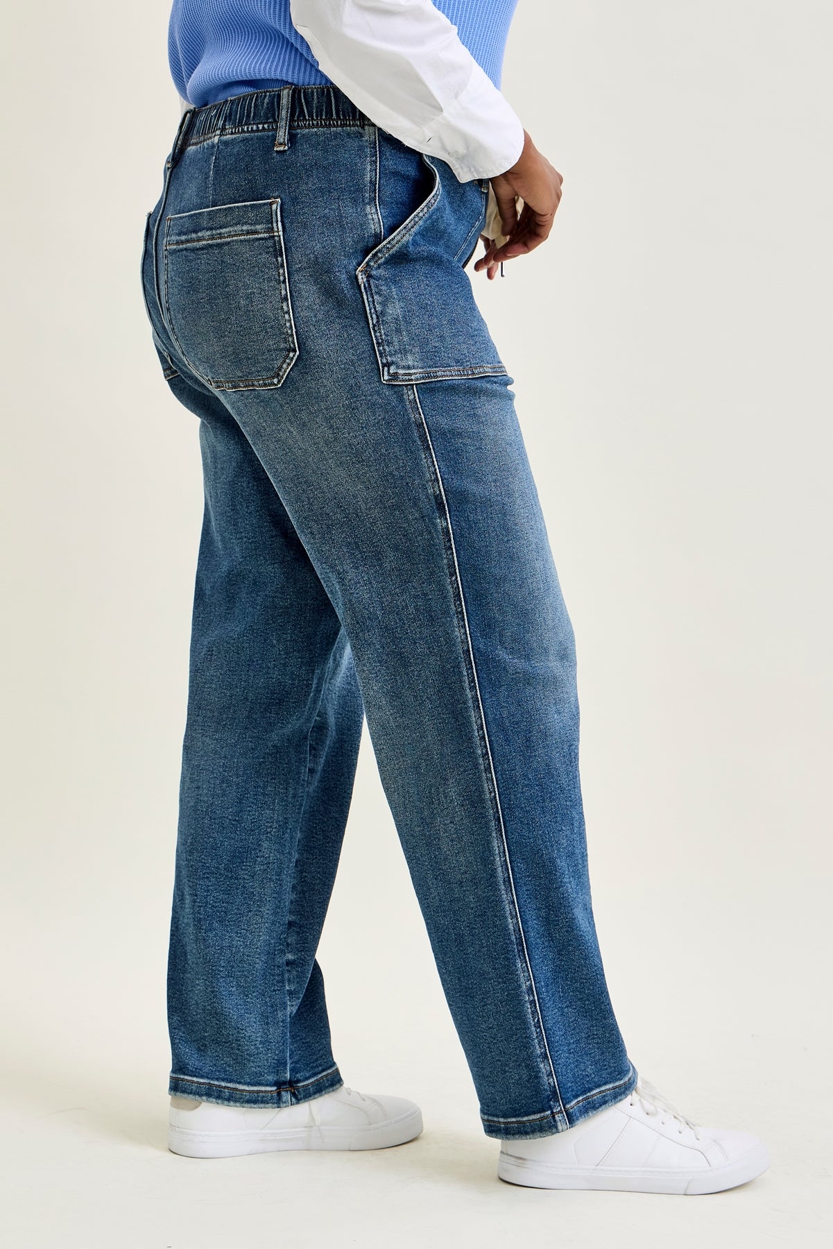 Blair High Rise Drawstring Wide Leg - PLUS